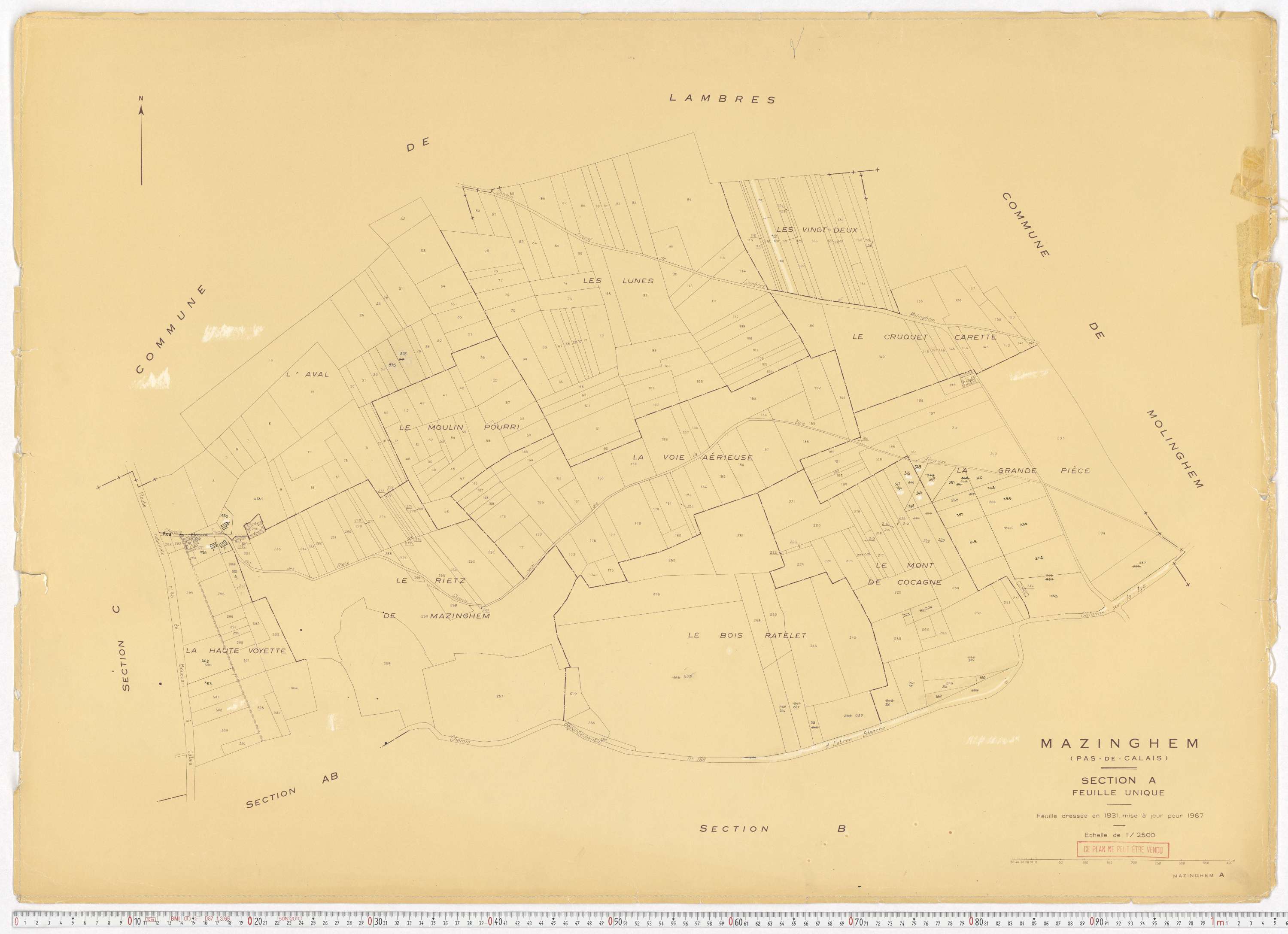 Mazinghem - Section A.
