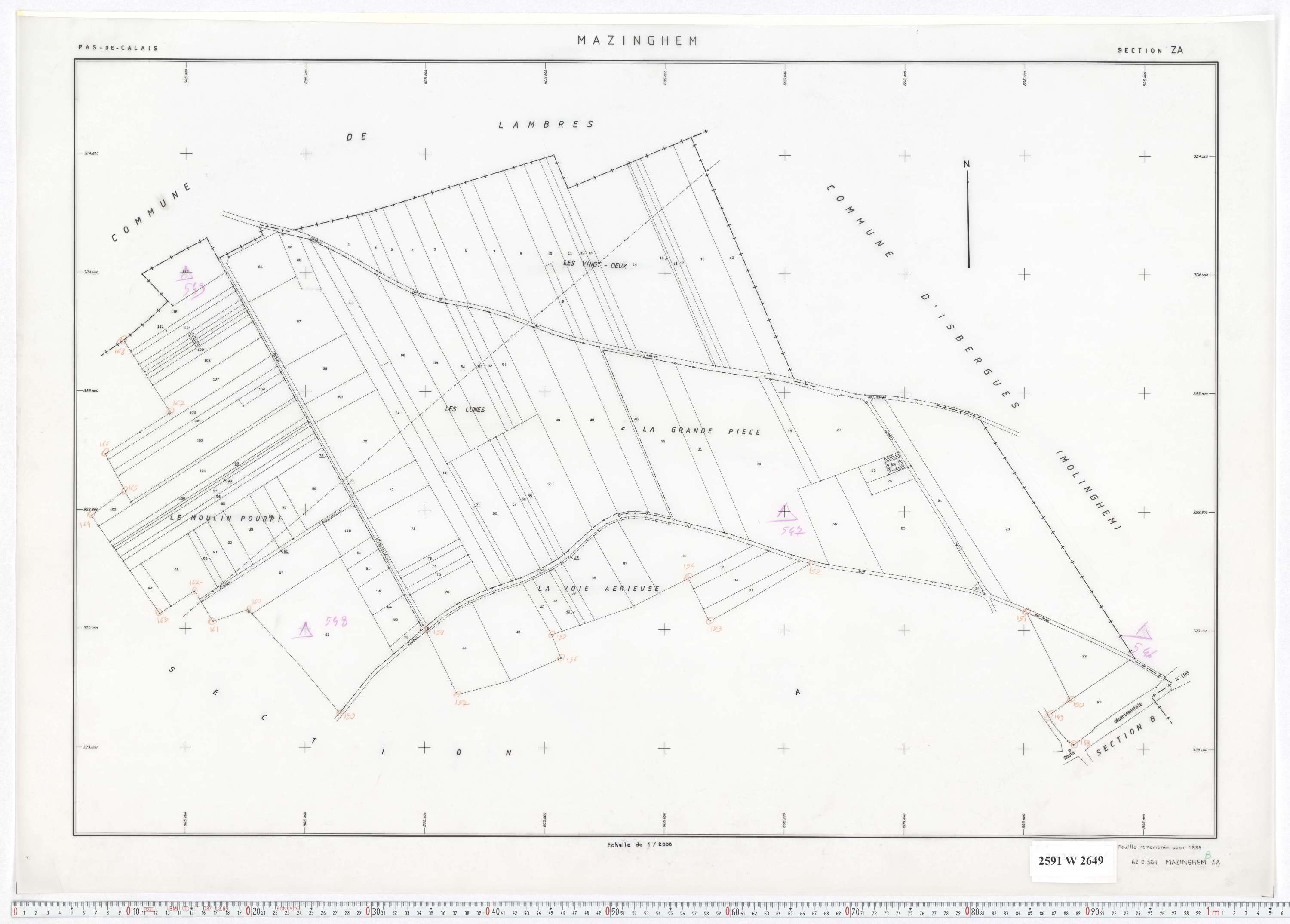 Mazinghem - Section ZA.