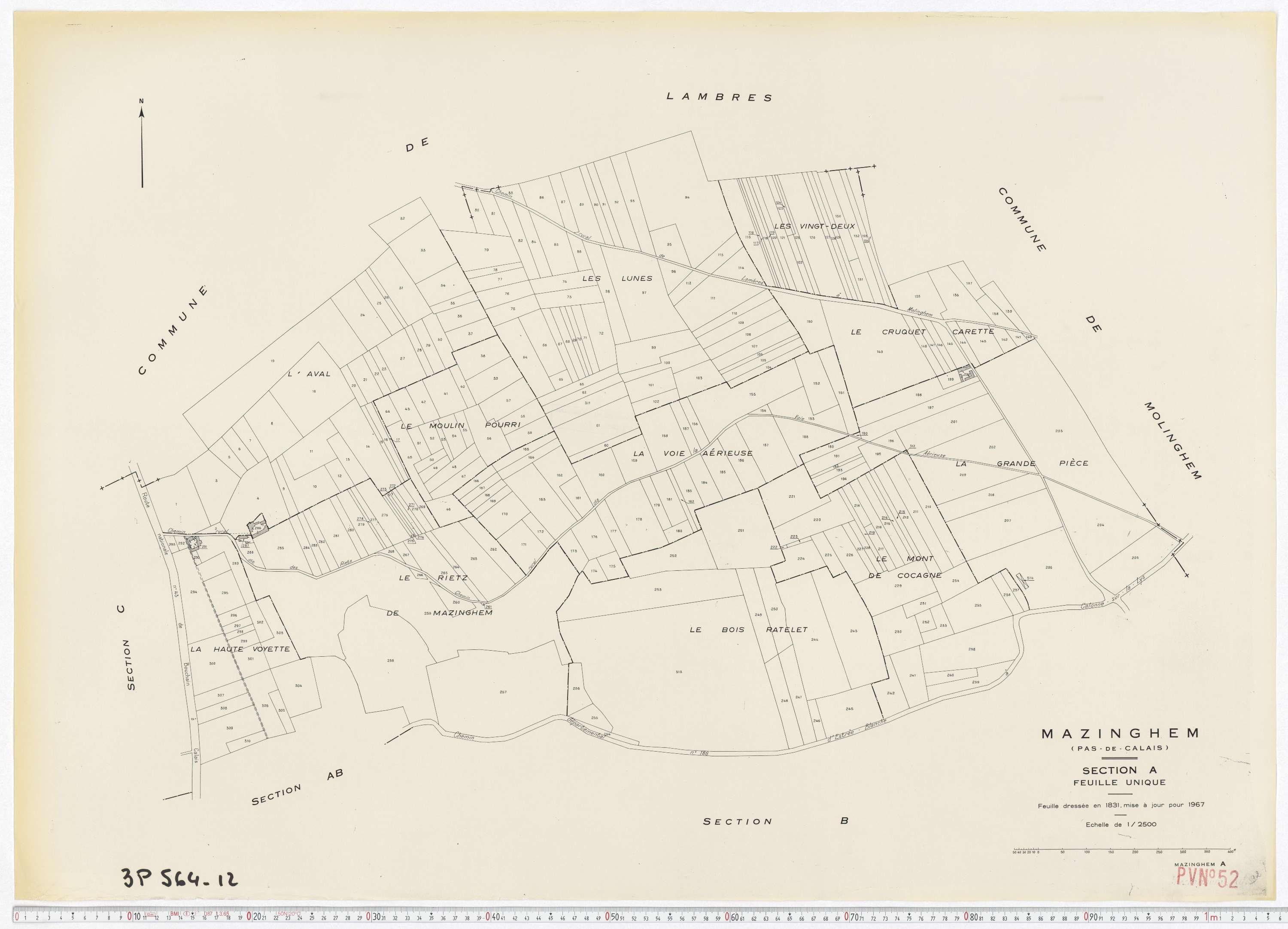 Mazinghem - Section A.