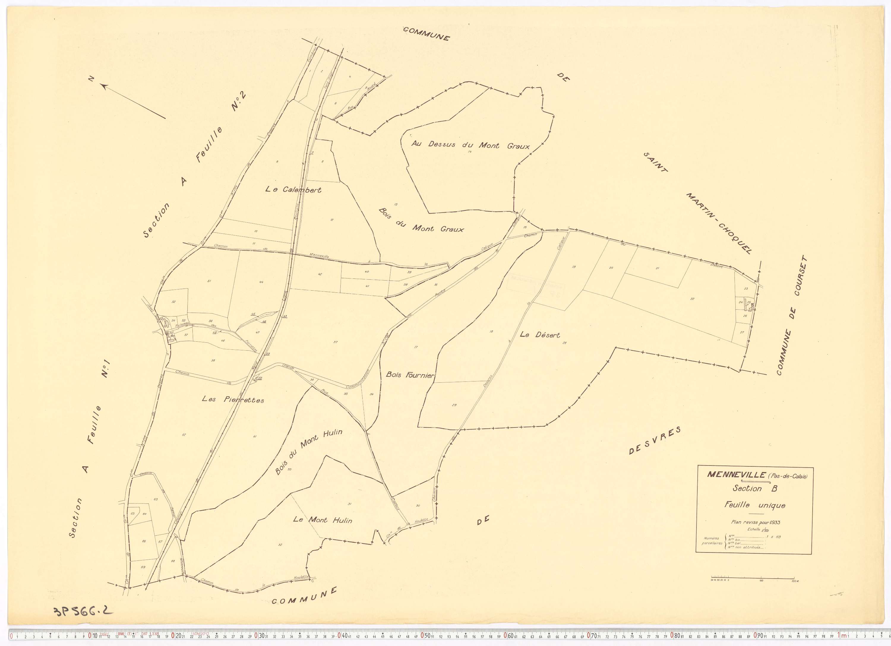 Menneville - Section B.