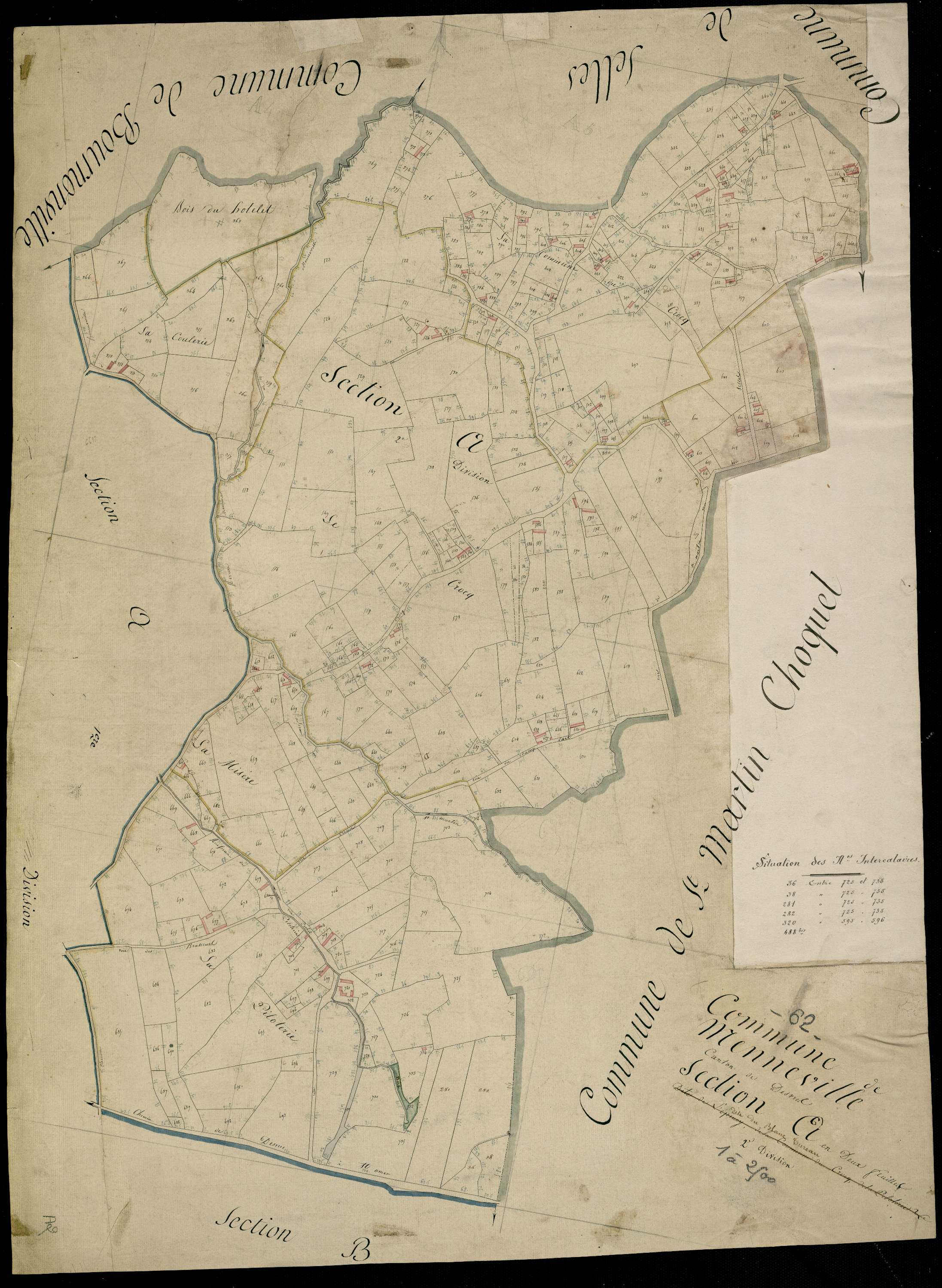 Menneville - Section A, 2e feuille