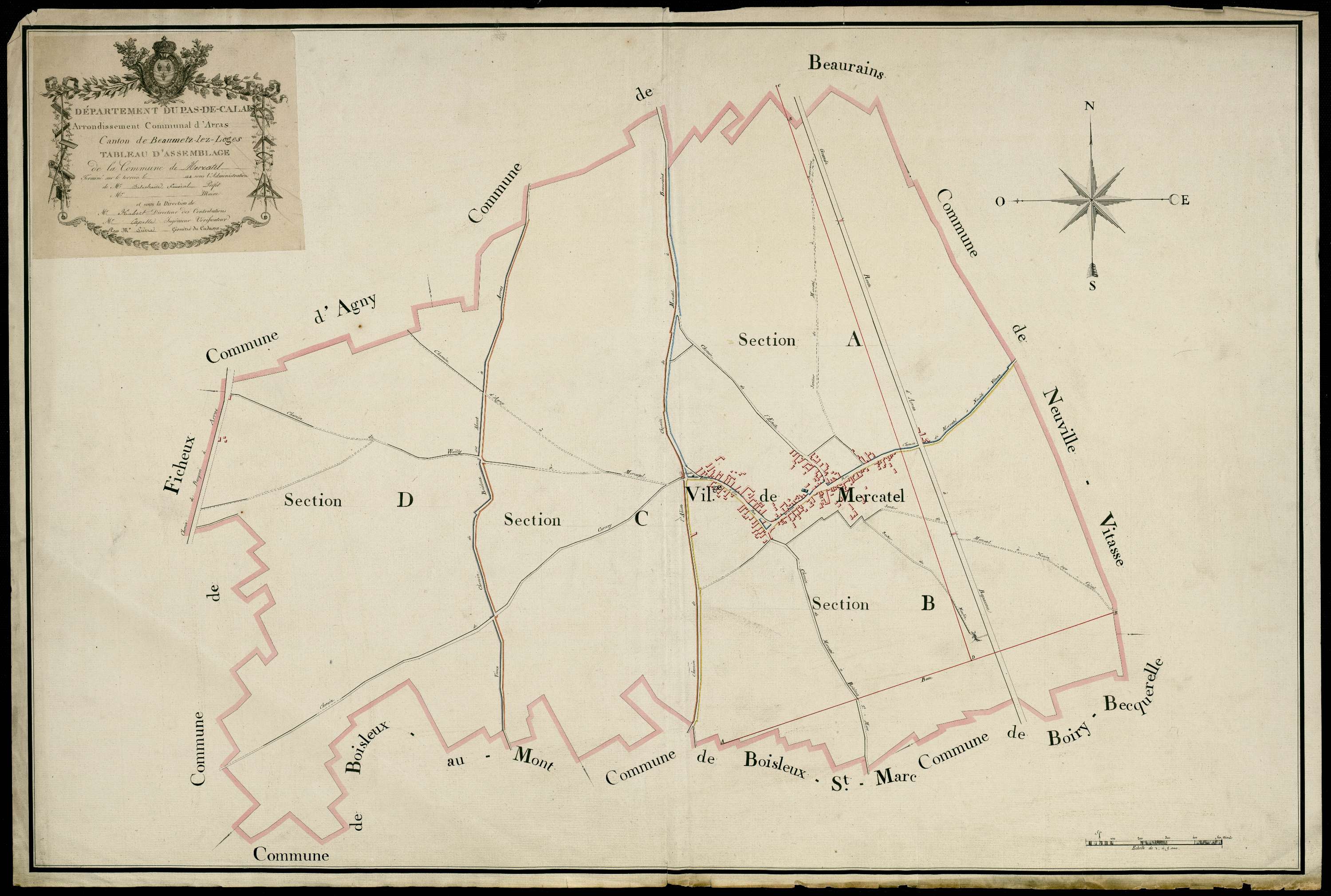 Mercatel - Tableau d'assemblage