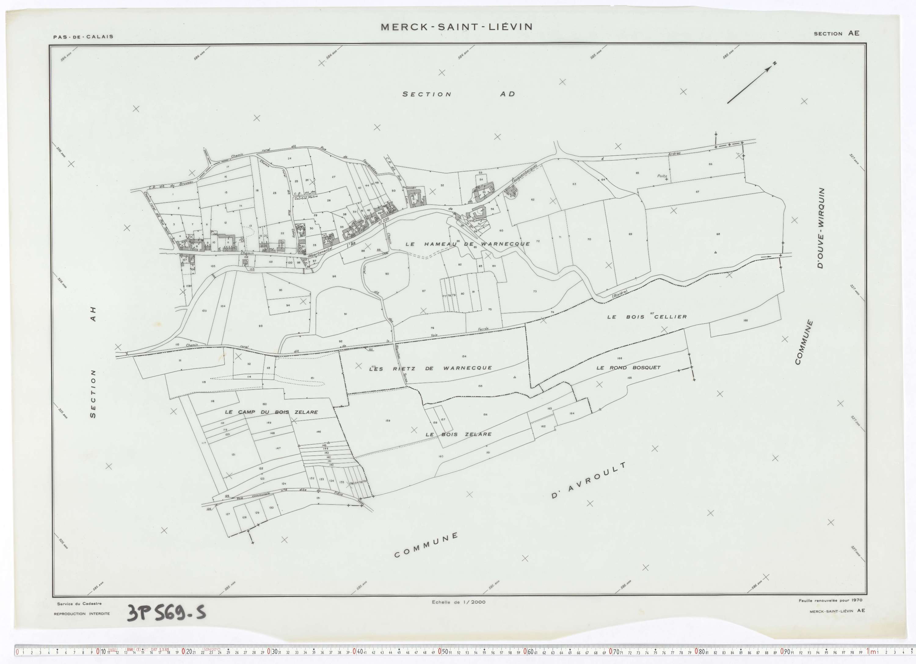 Merck-Saint-Liévin - Section AE.