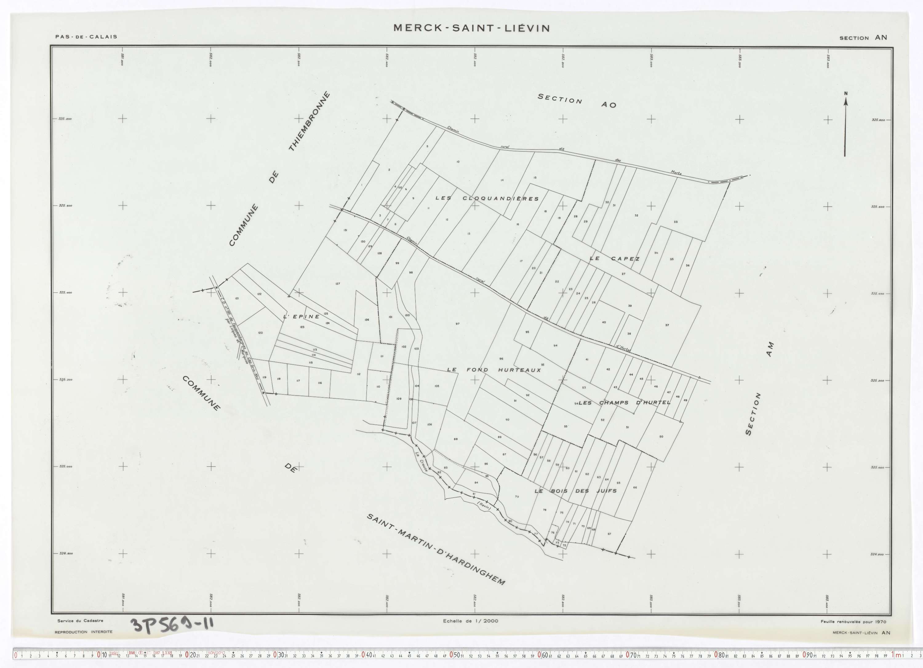 Merck-Saint-Liévin - Section AN.