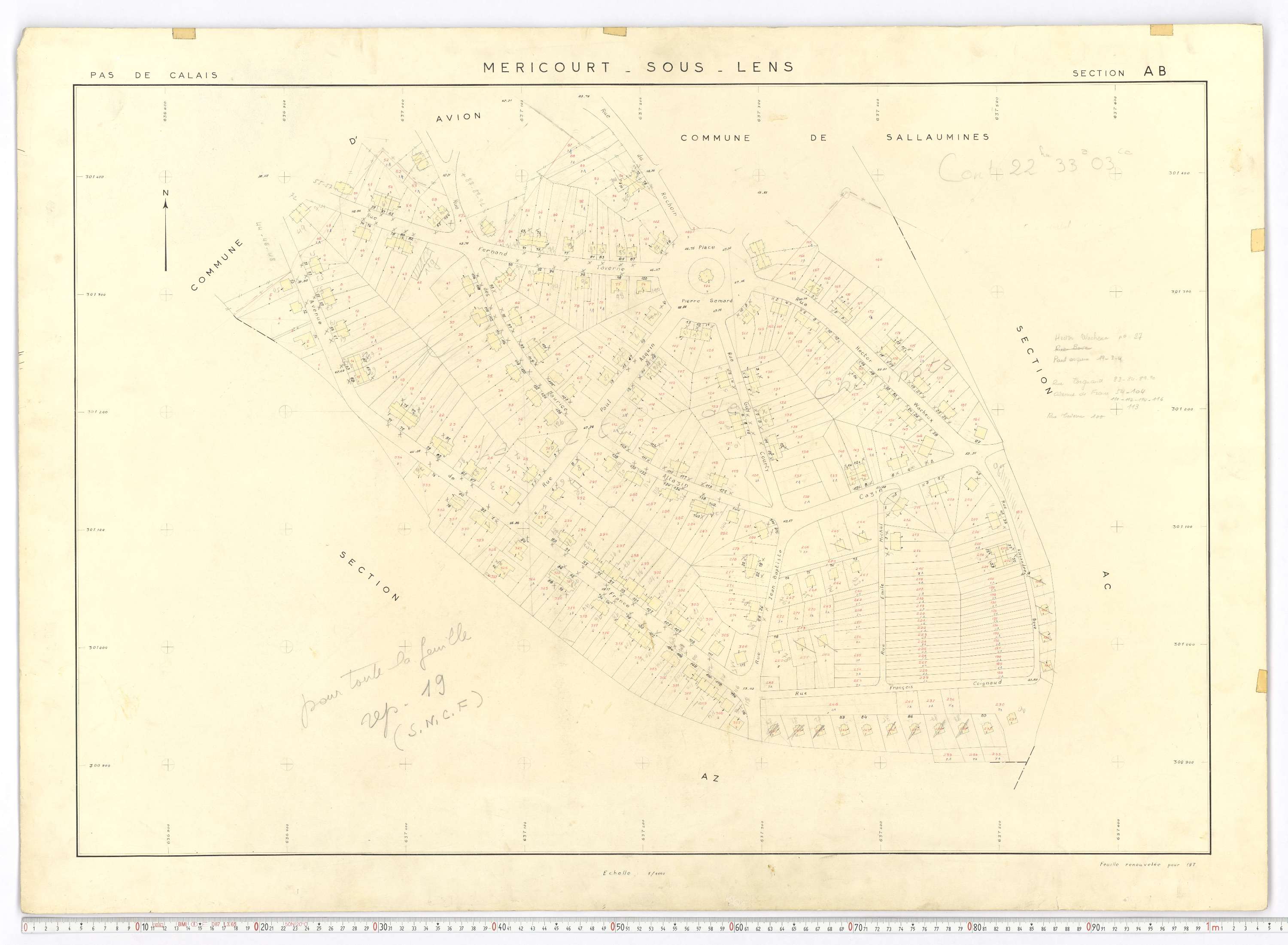 Méricourt - Section AB.