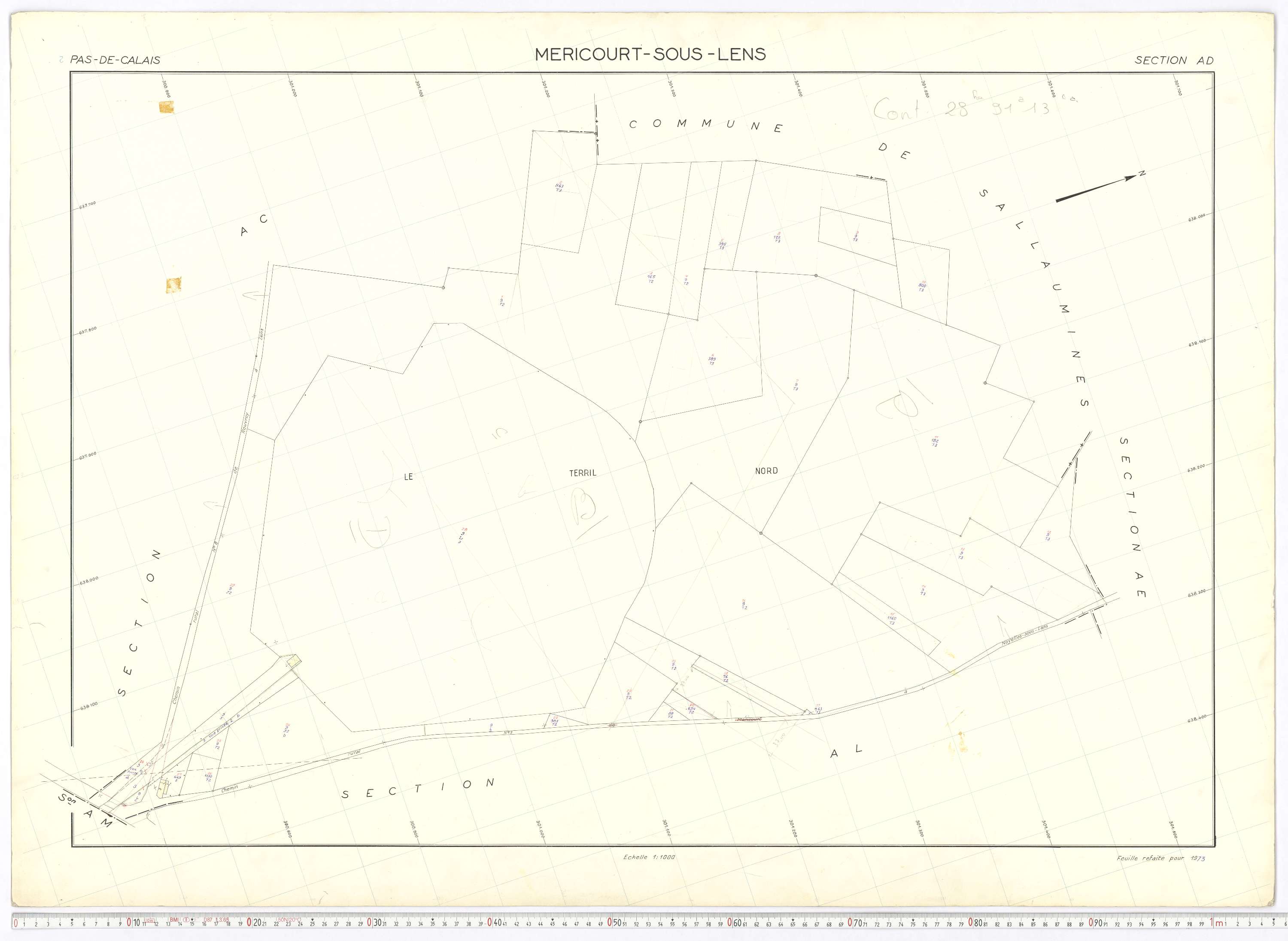 Méricourt - Section AD.