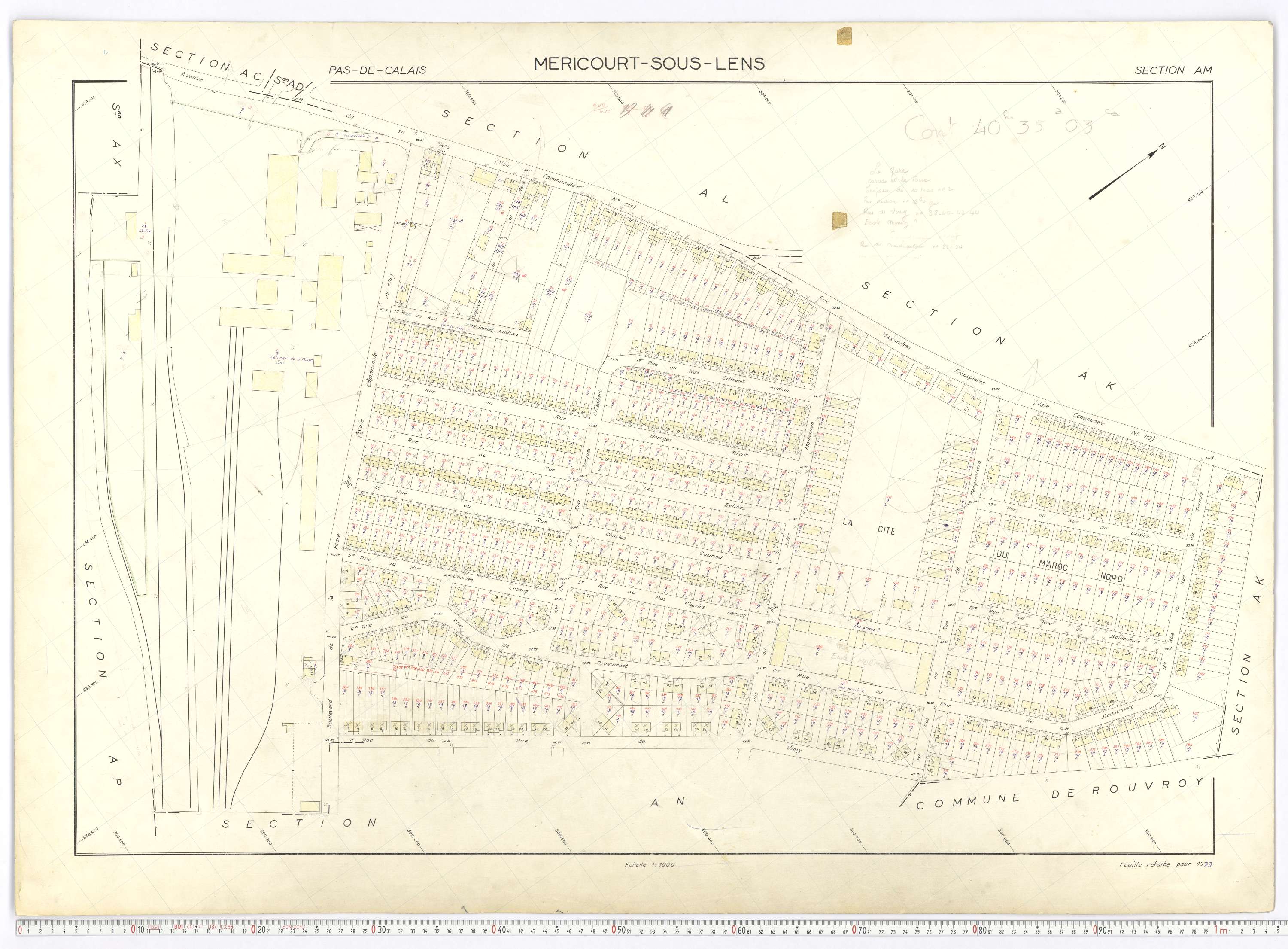 Méricourt - Section AM.