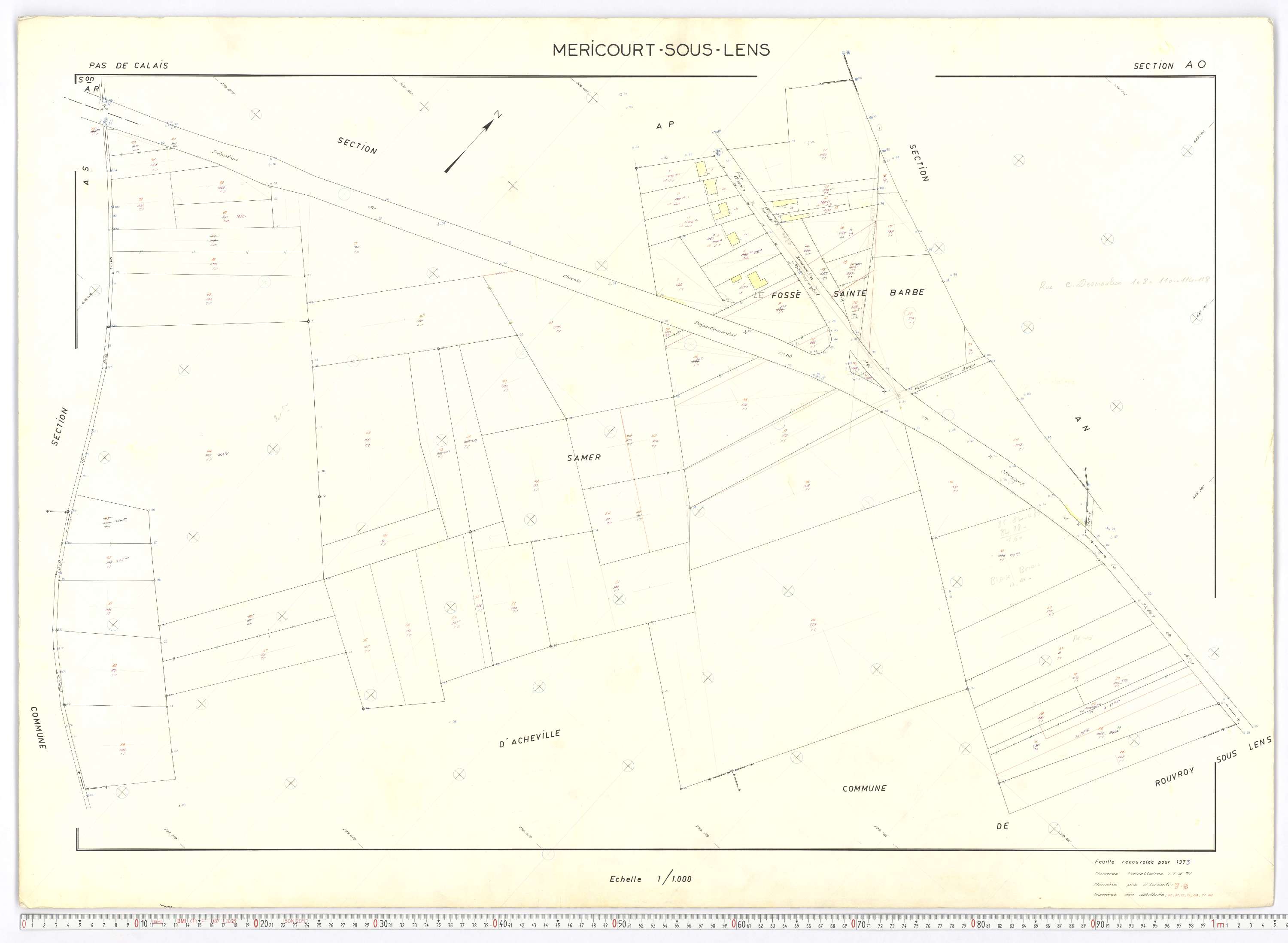 Méricourt - Section AO.