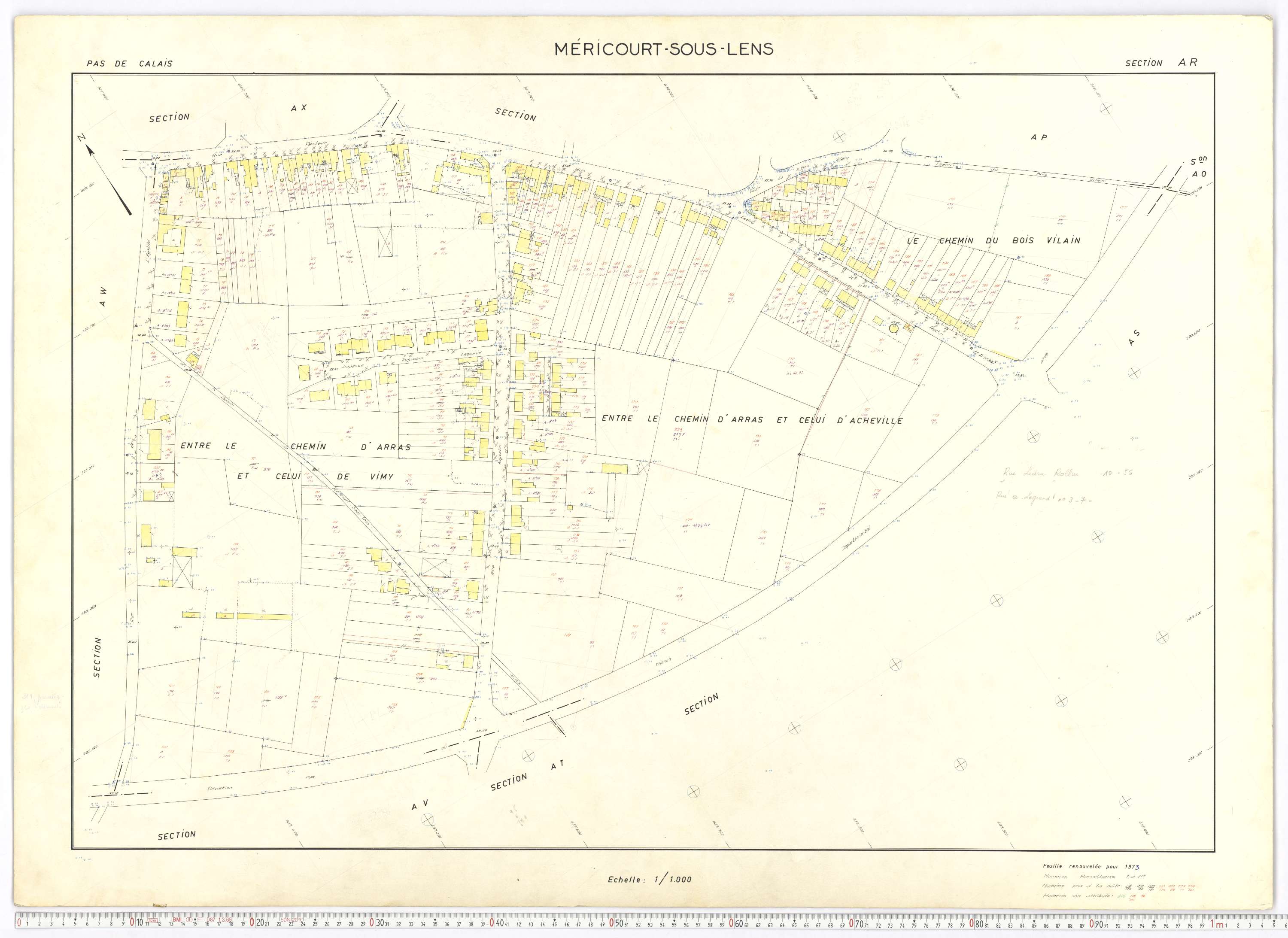 Méricourt - Section AR.