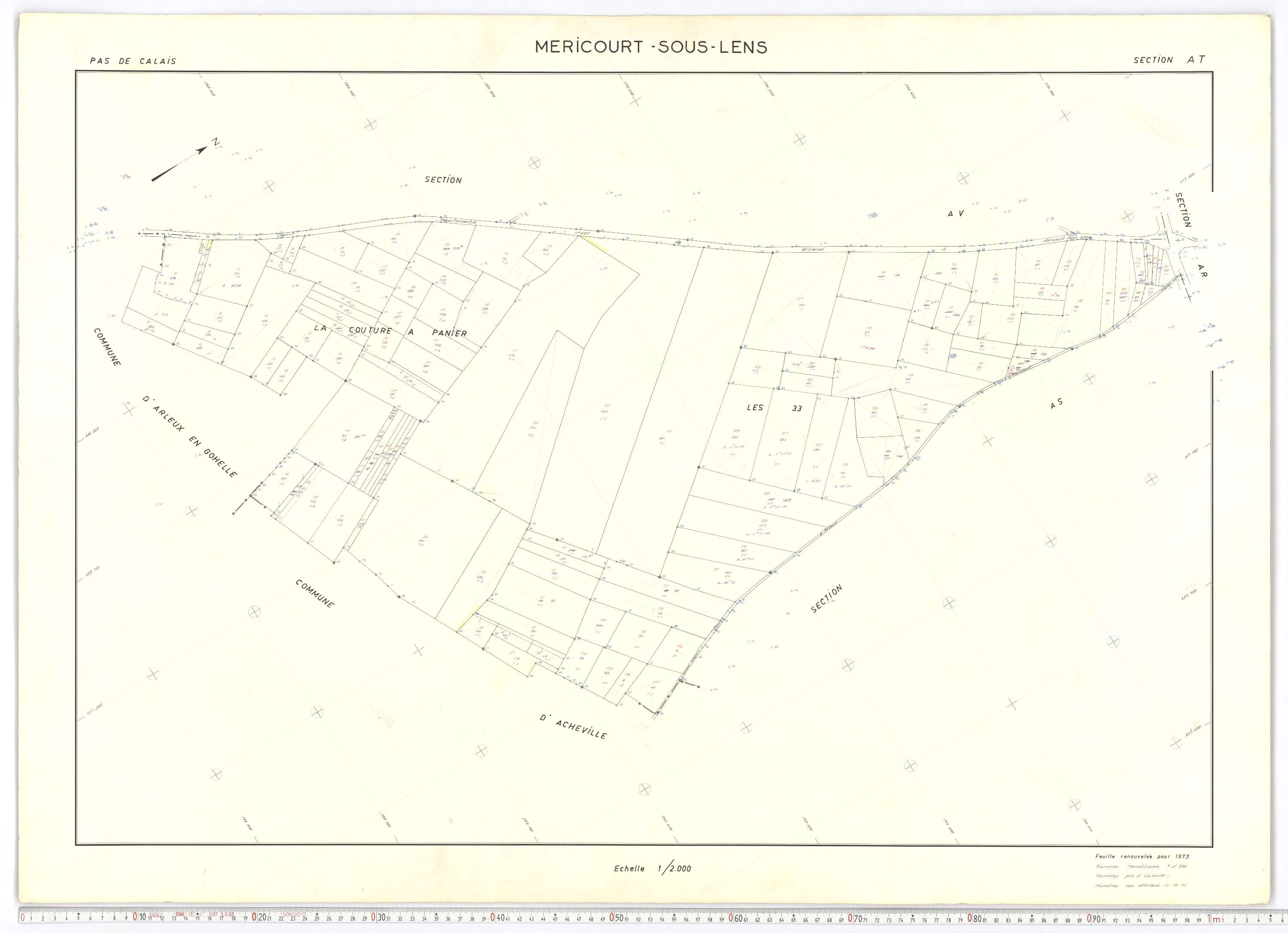 Méricourt - Section AT.