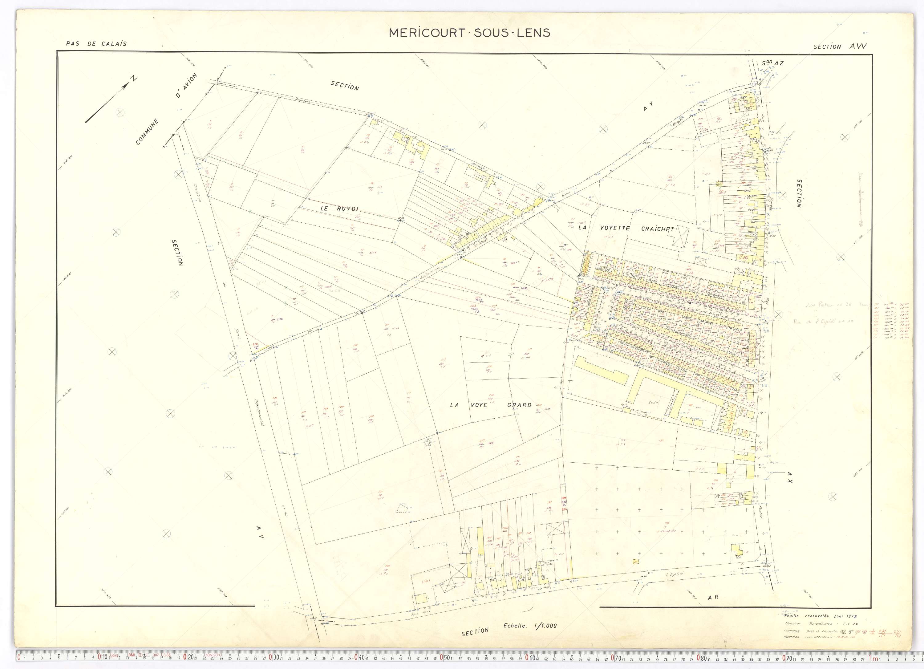 Méricourt - Section AW.