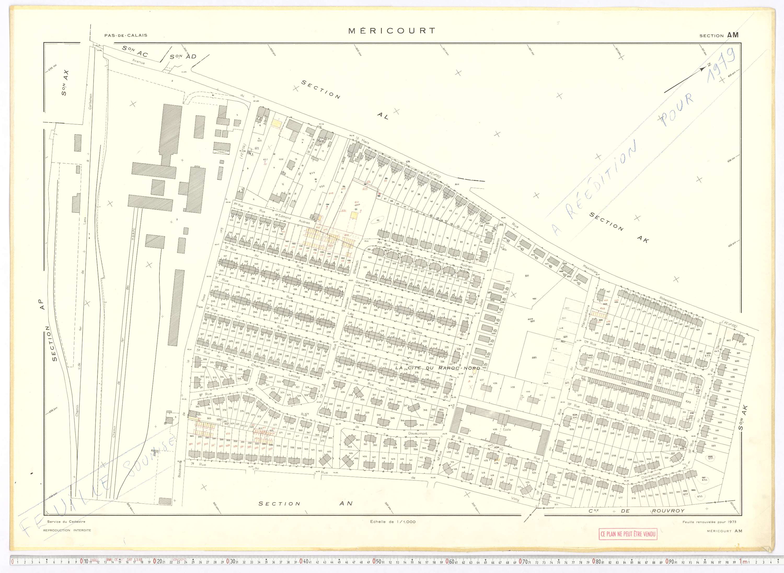 Méricourt - Section AM.