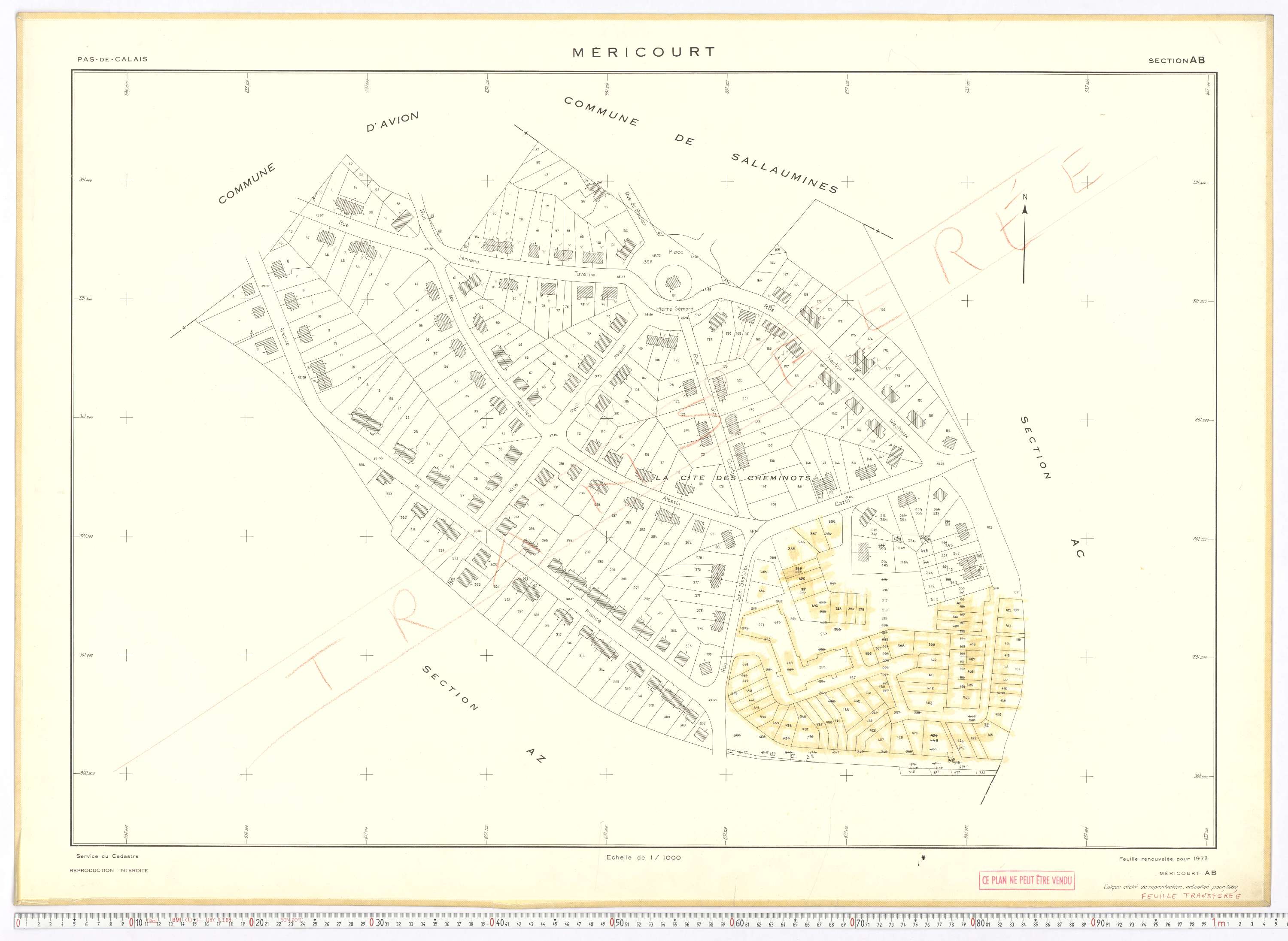 Méricourt - Section AB.