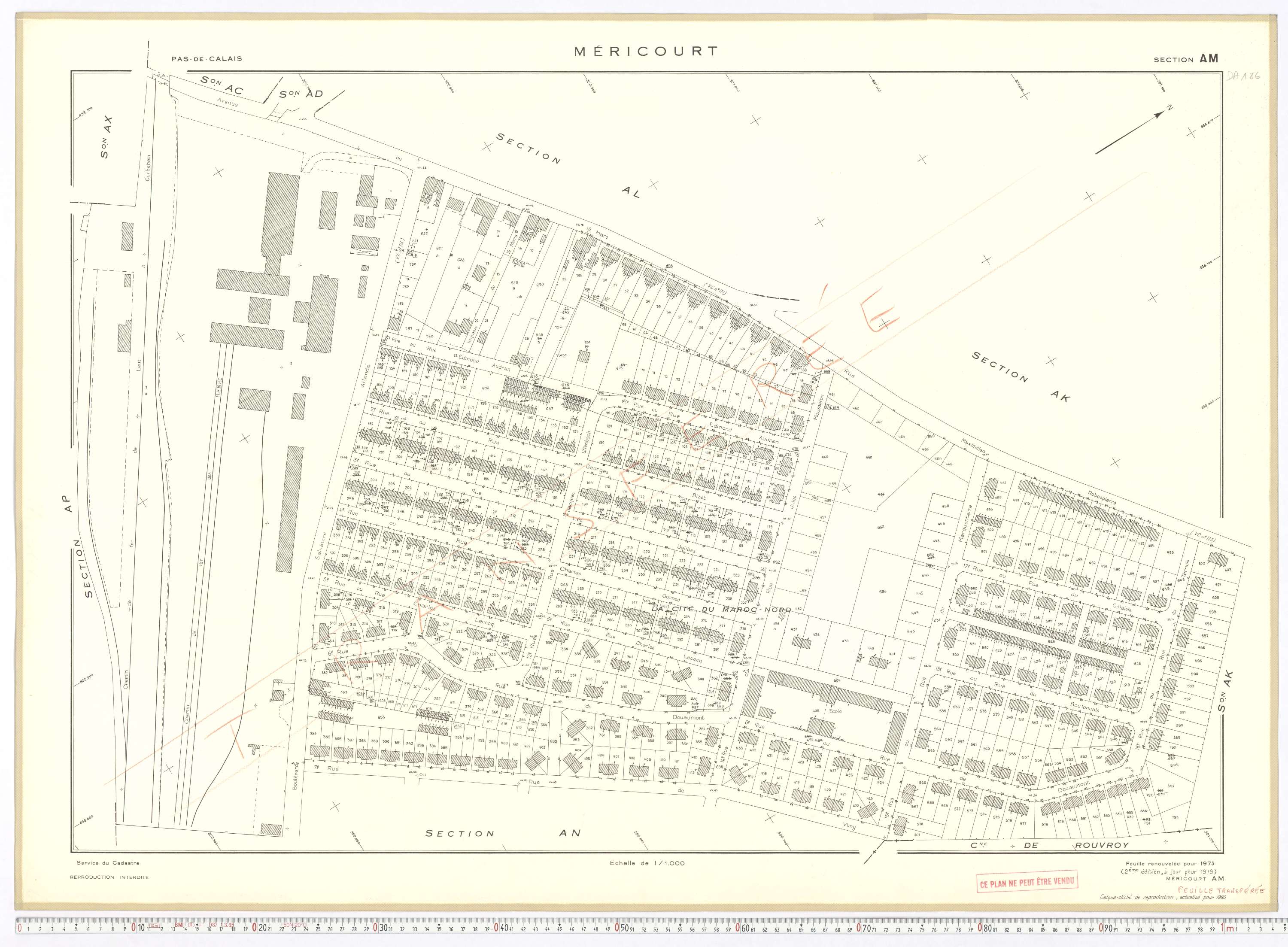 Méricourt - Section AM.