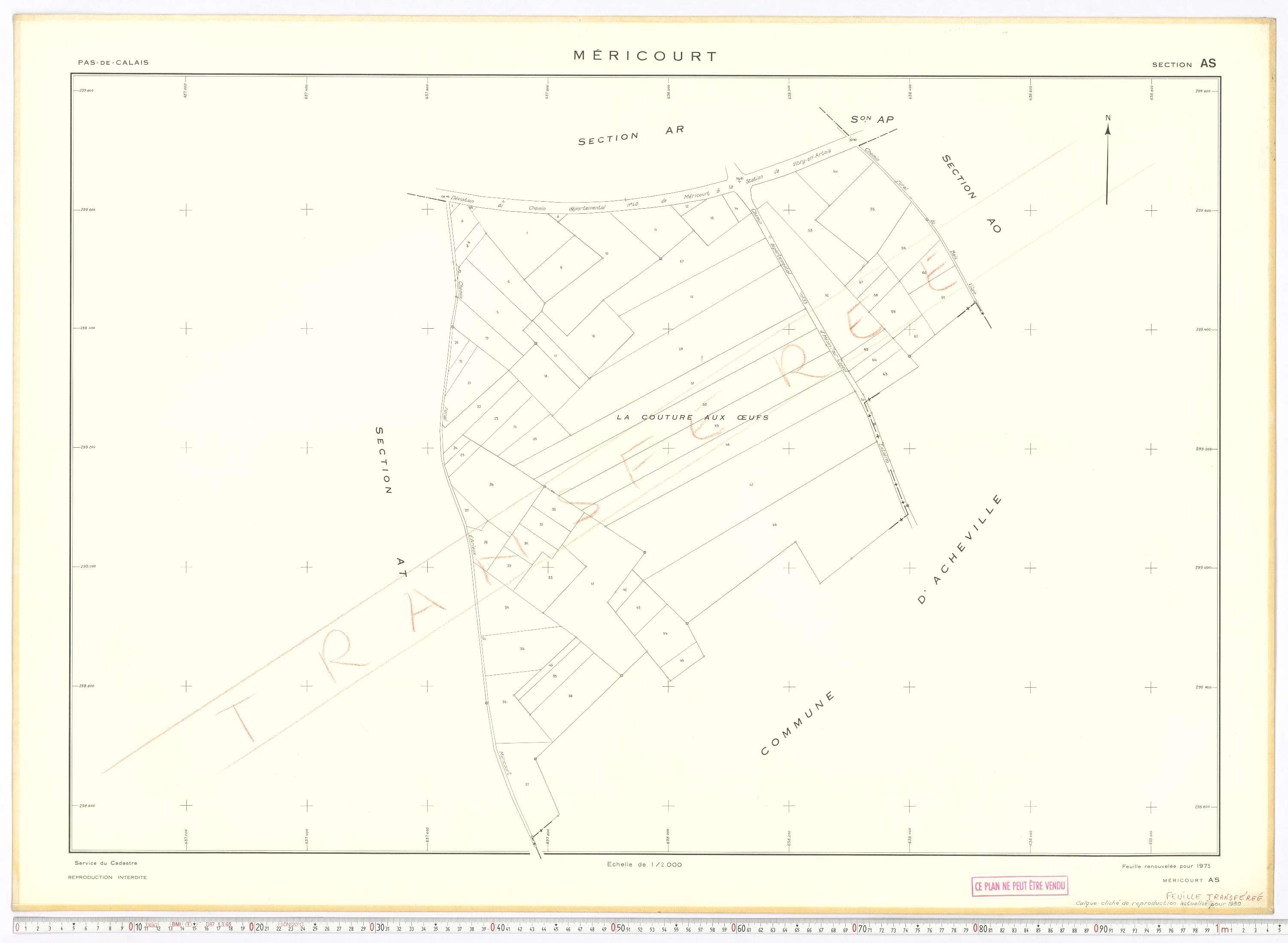 Méricourt - Section AS.