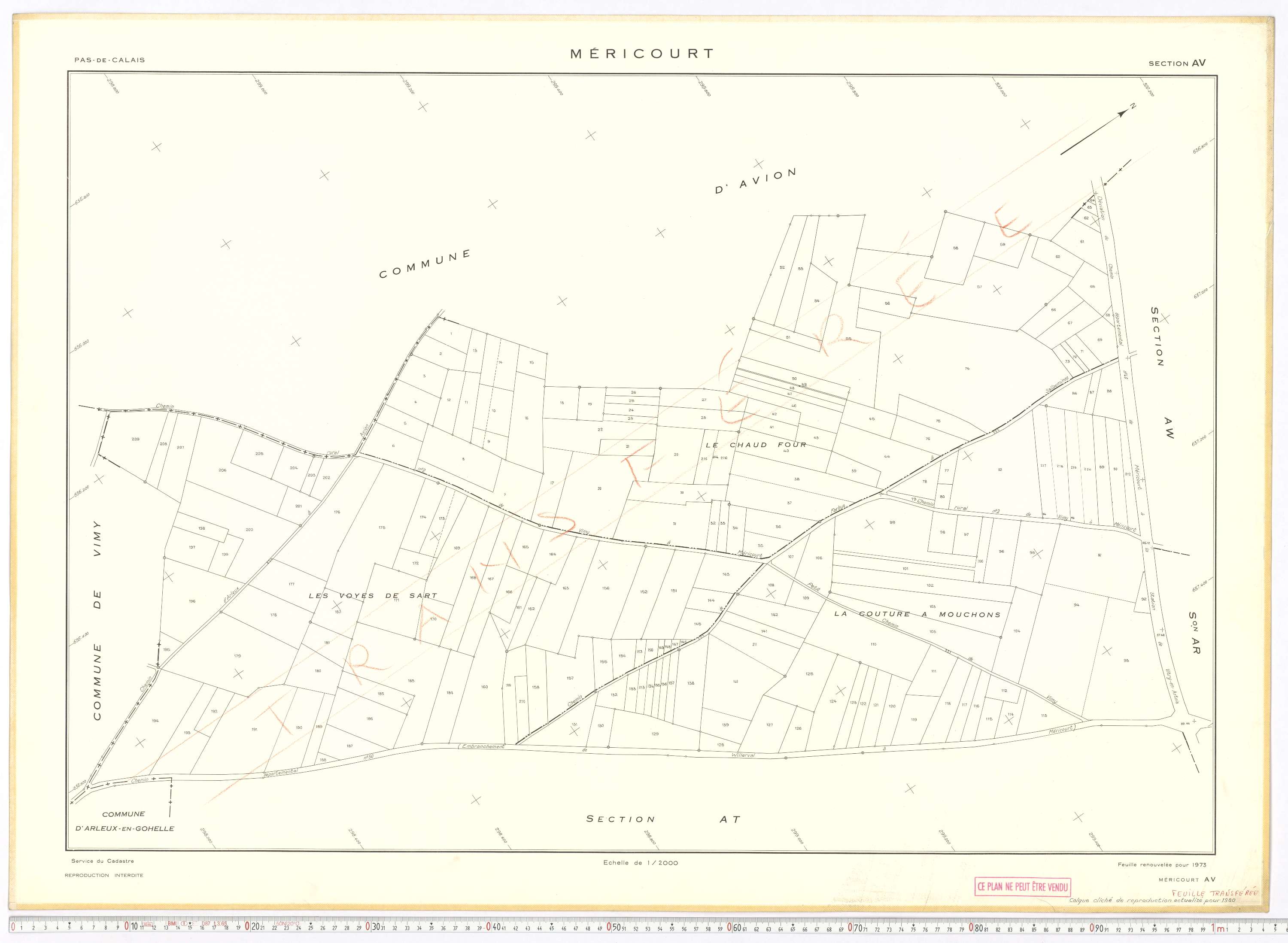 Méricourt - Section AV.