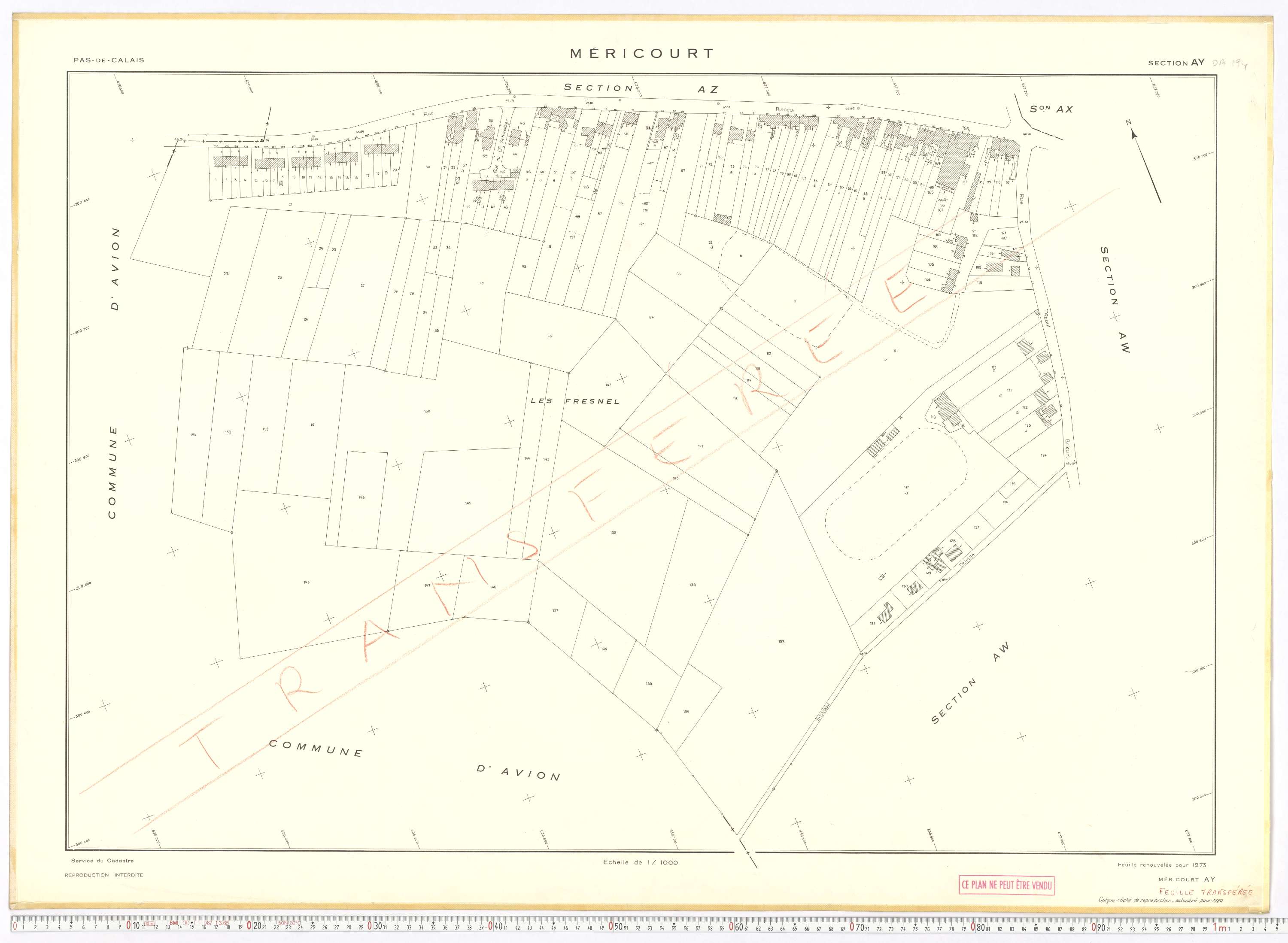 Méricourt - Section AY.