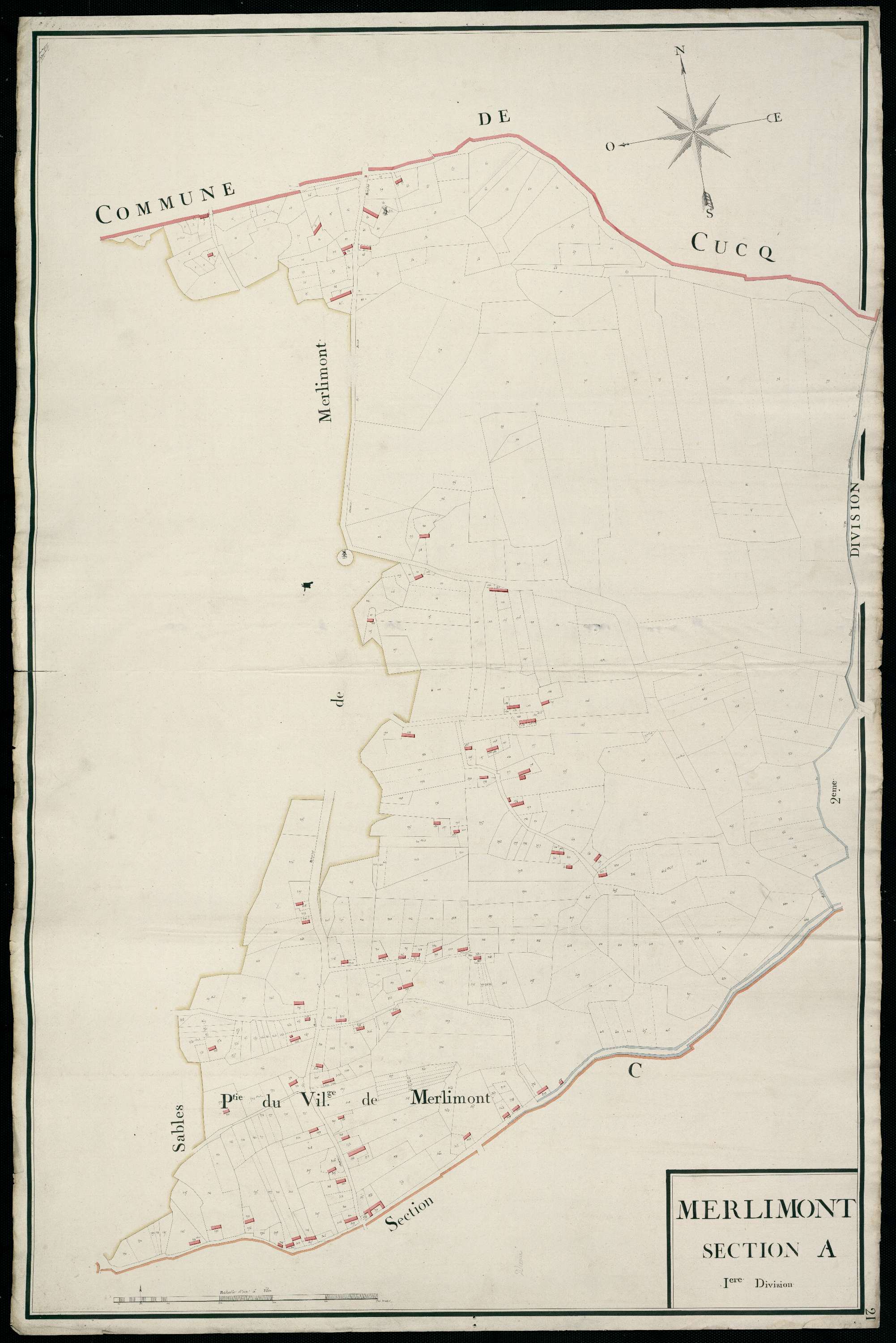 Merlimont - Section A, 1re feuille
