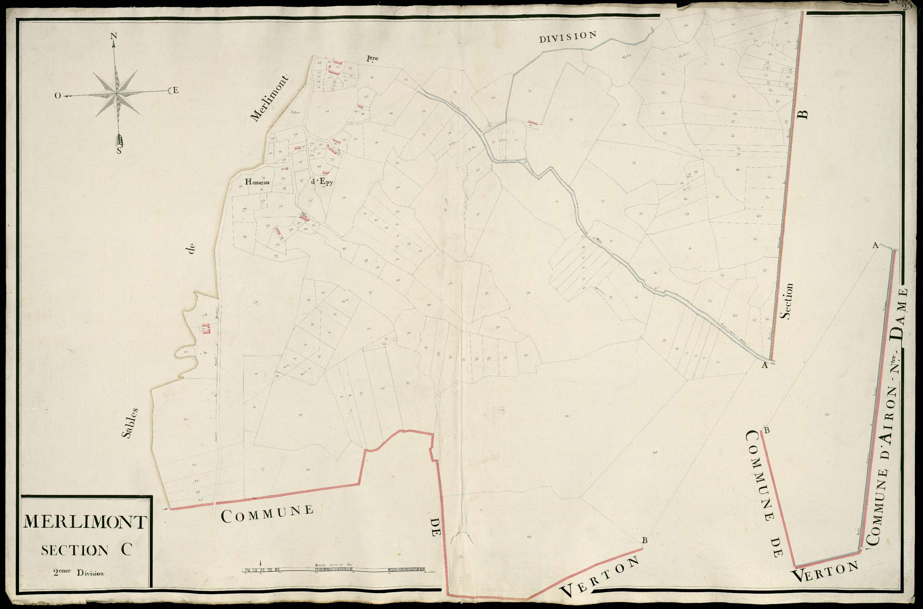 Merlimont - Section C, 2e feuille