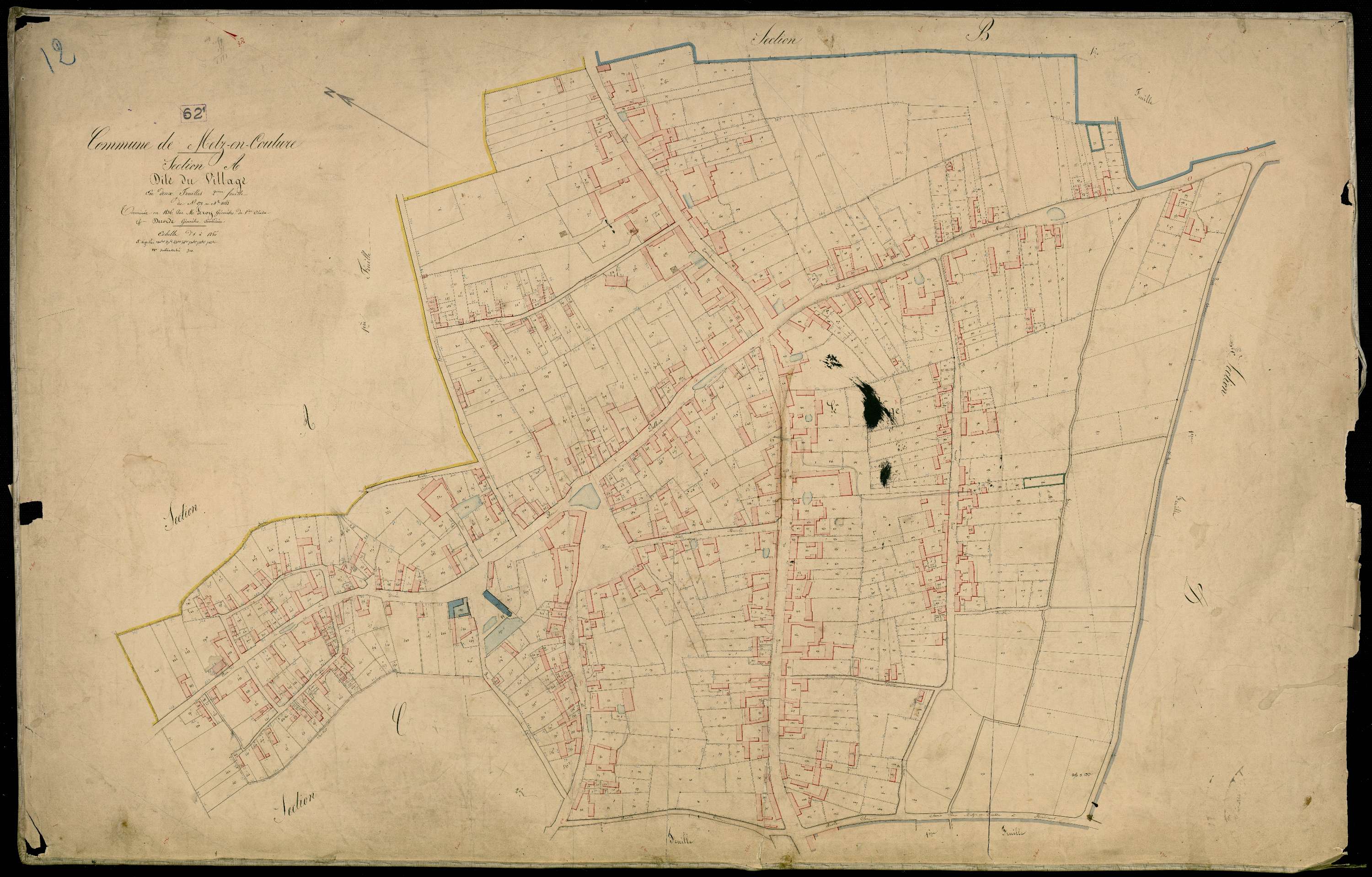 Metz-en-Couture - Section A, 2e feuille