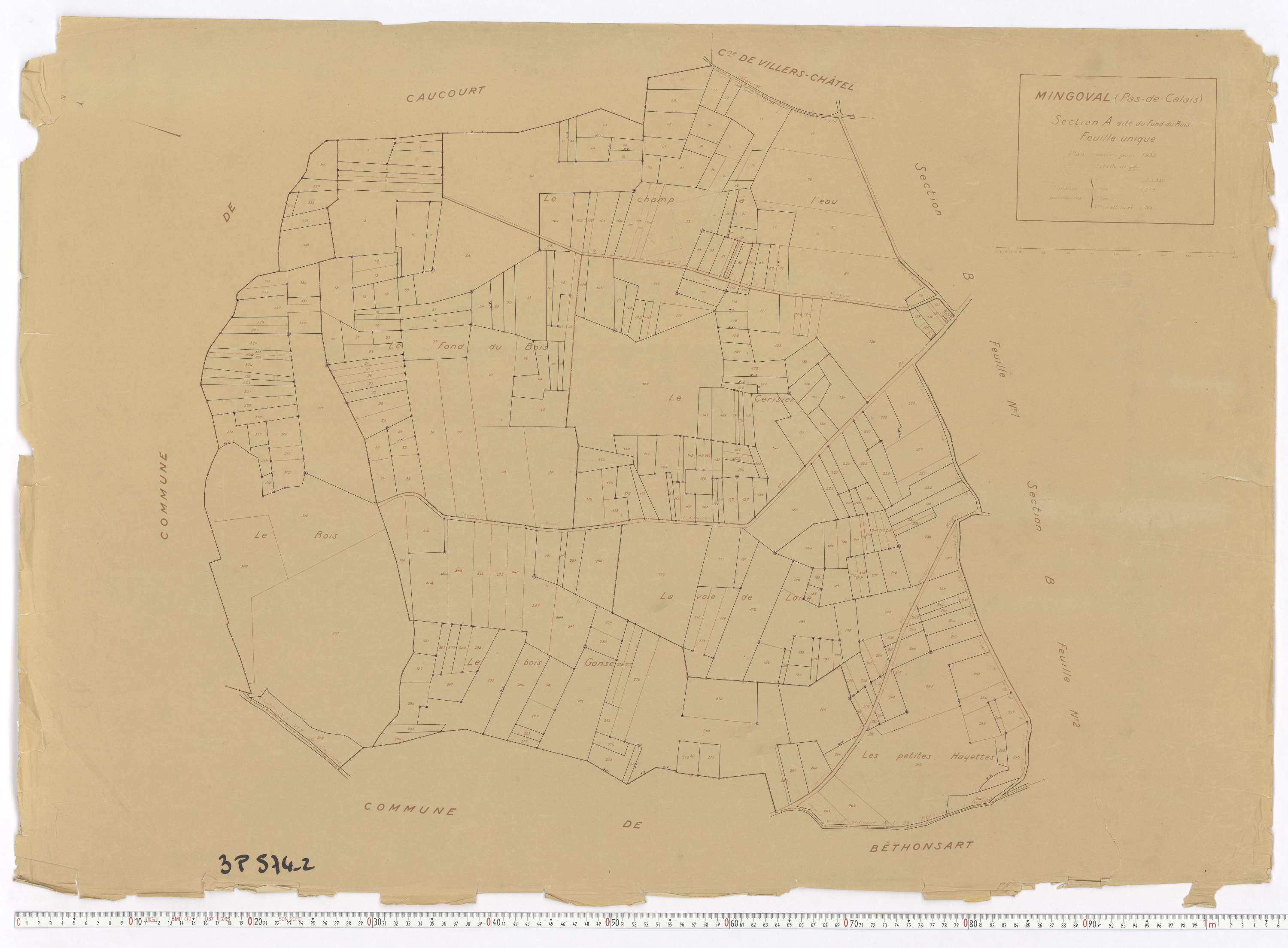 Mingoval - Section A.