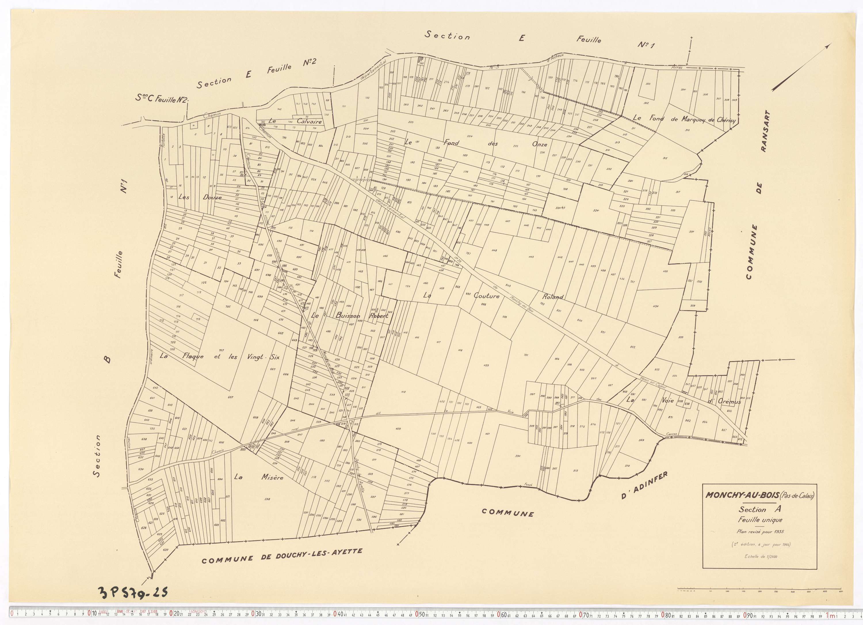 Monchy-au-Bois - Section A.