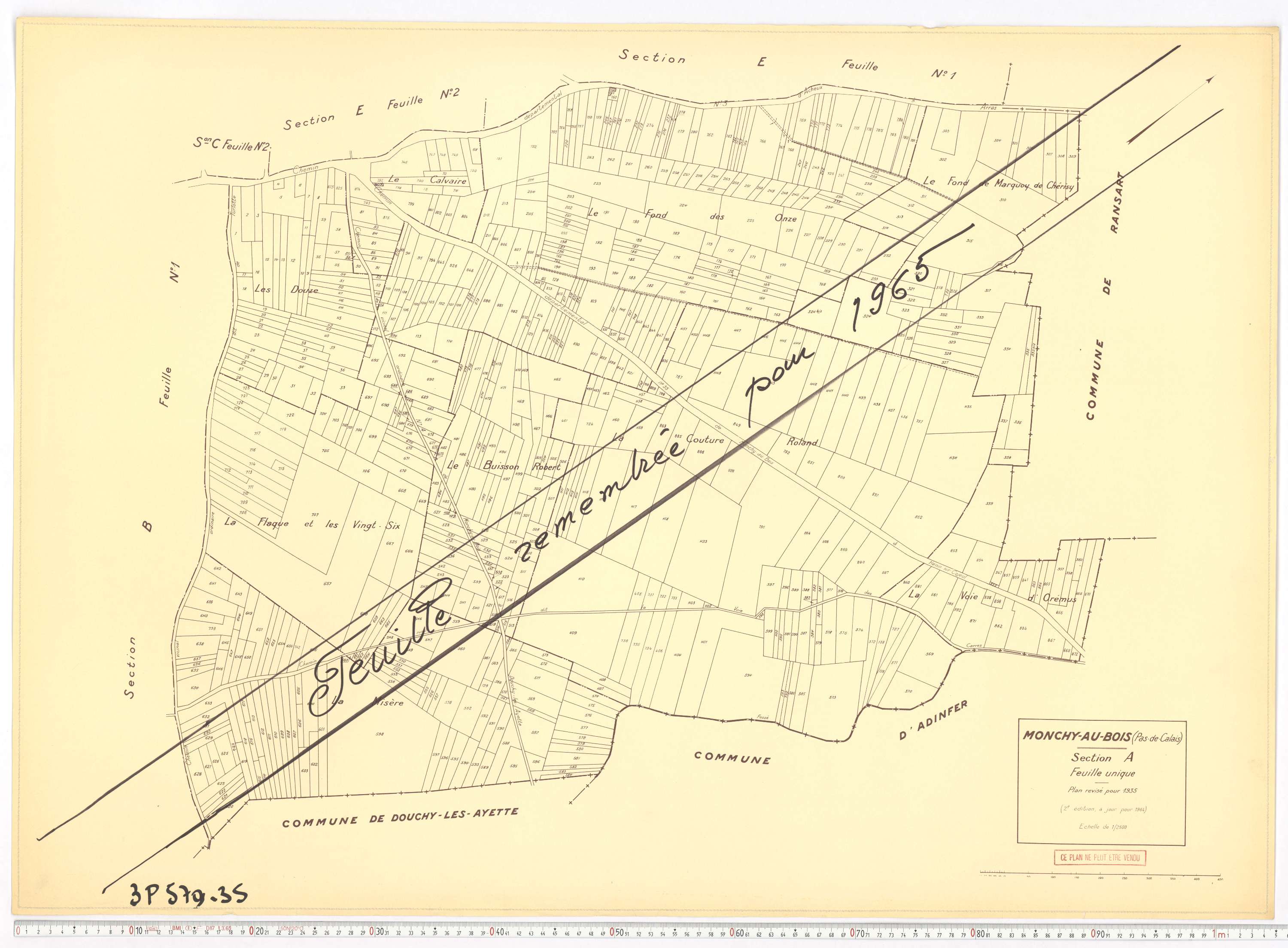 Monchy-au-Bois - Section A.