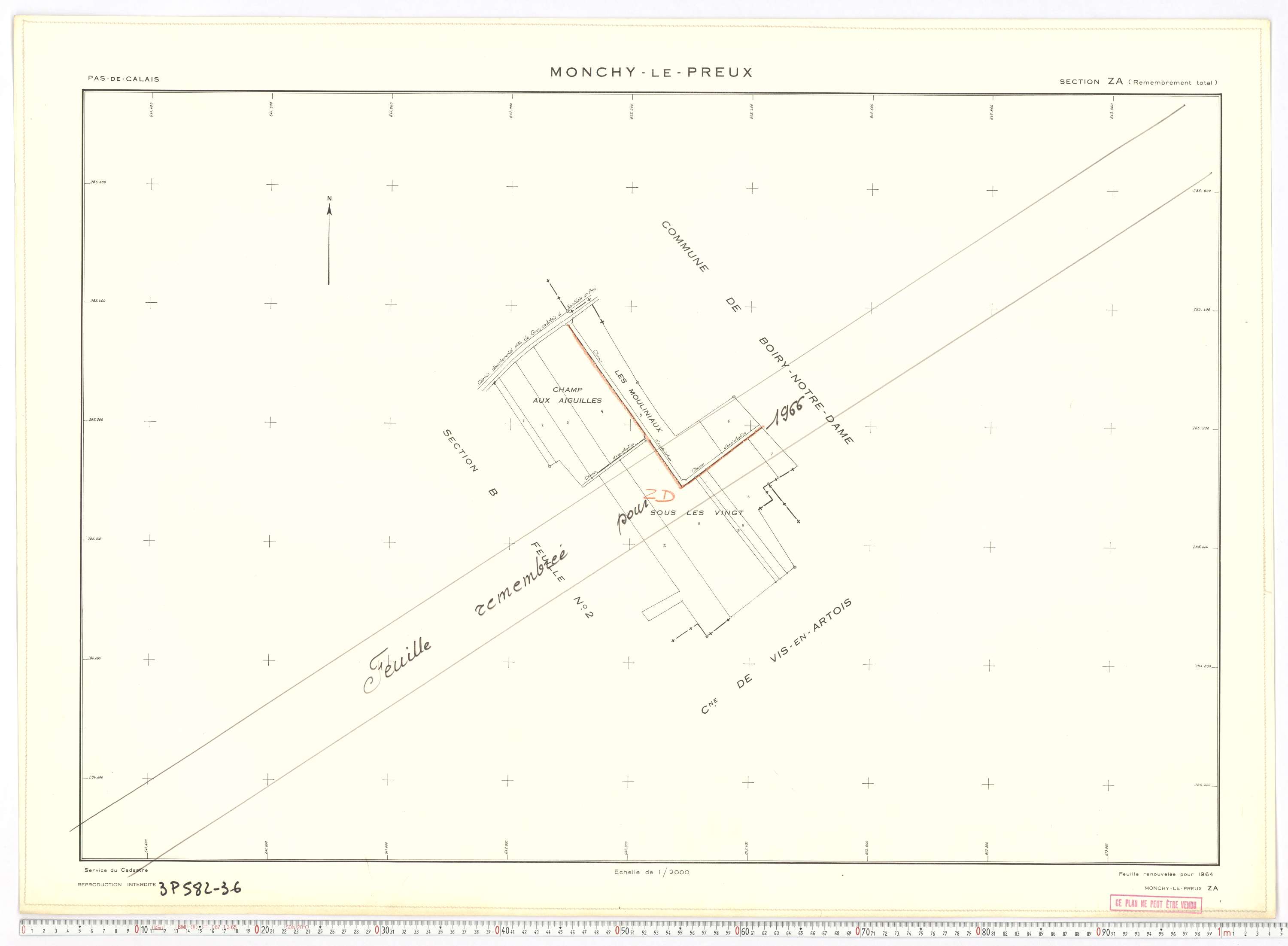 Monchy-le-Preux - Section ZA.