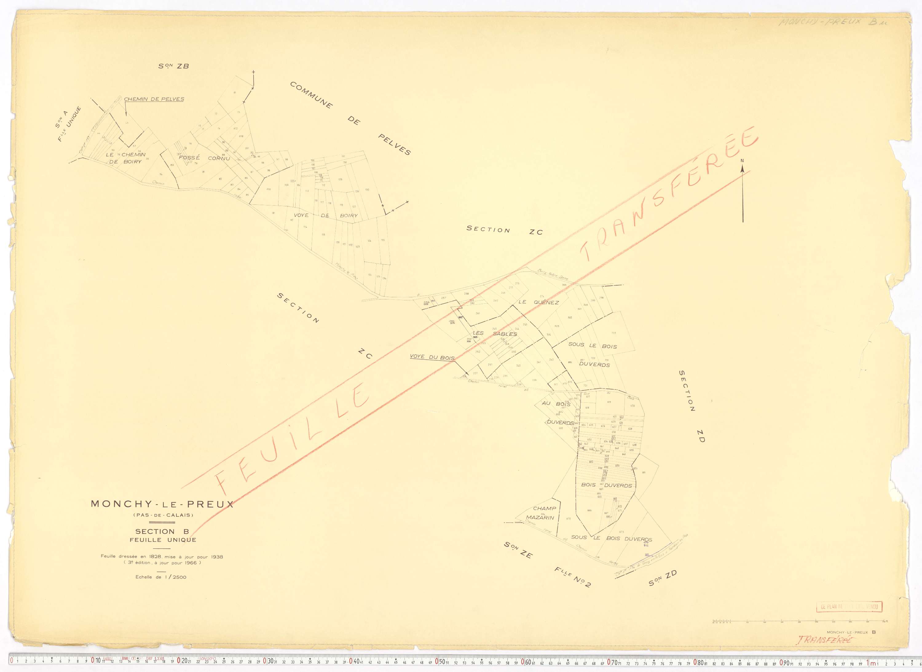 Monchy-le-Preux - Section B.