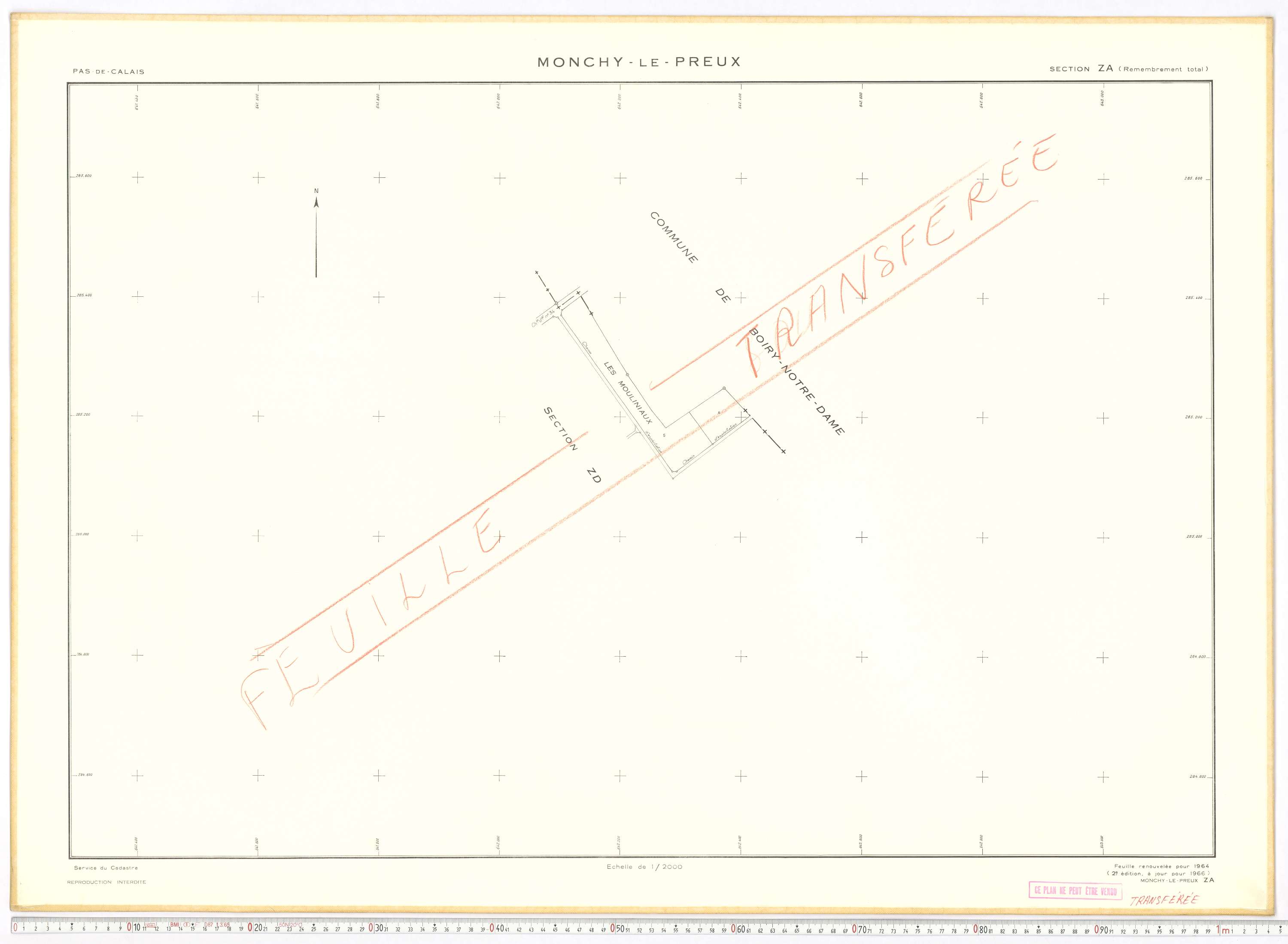 Monchy-le-Preux - Section ZA.