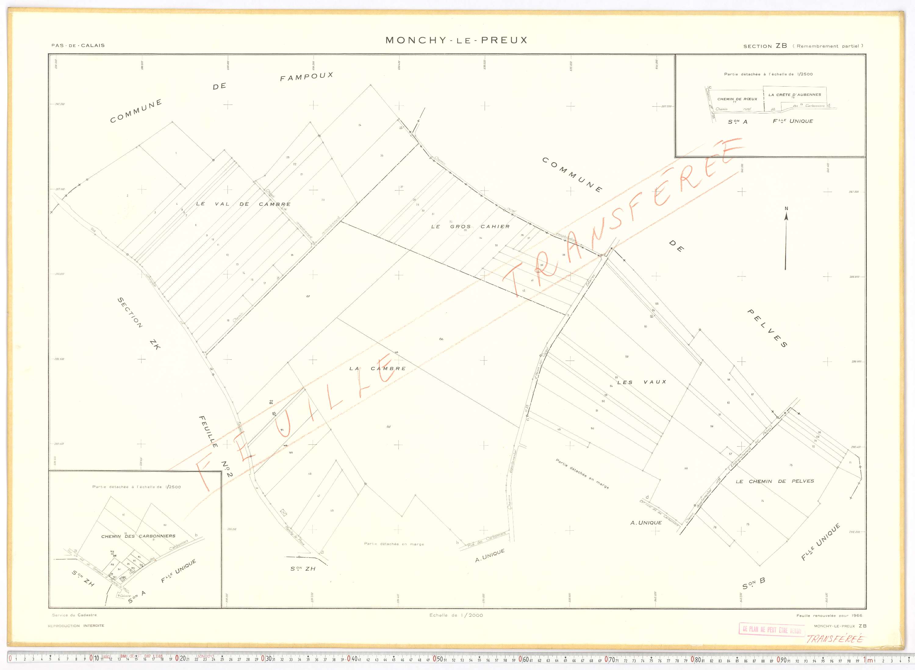 Monchy-le-Preux - Section ZB.