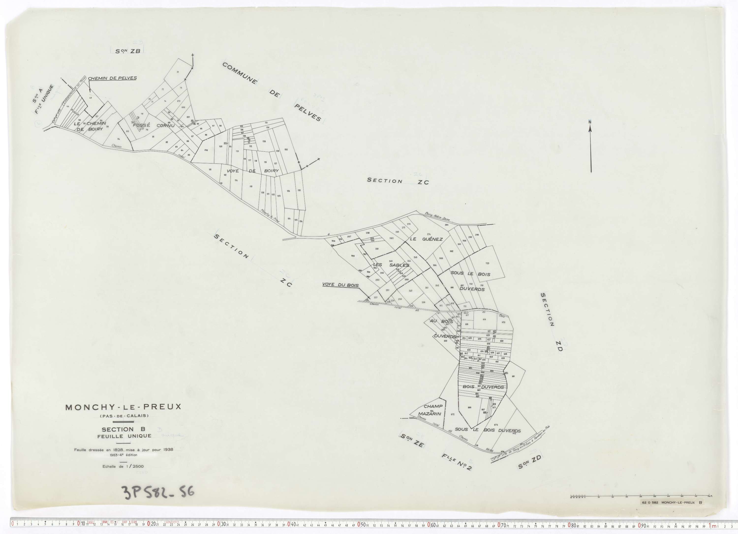 Monchy-le-Preux - Section B.