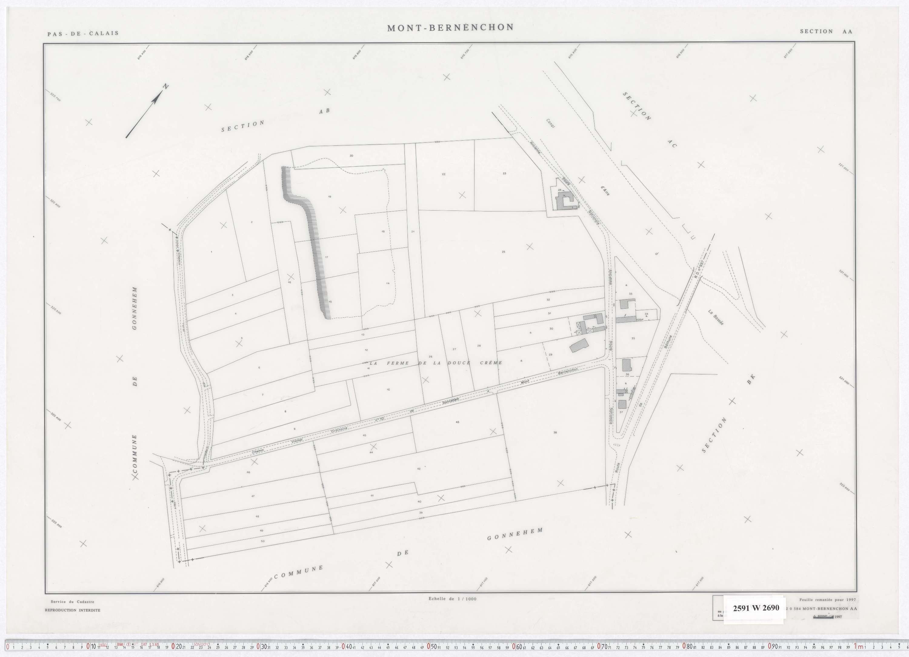 Mont-Bernanchon - Section AA.