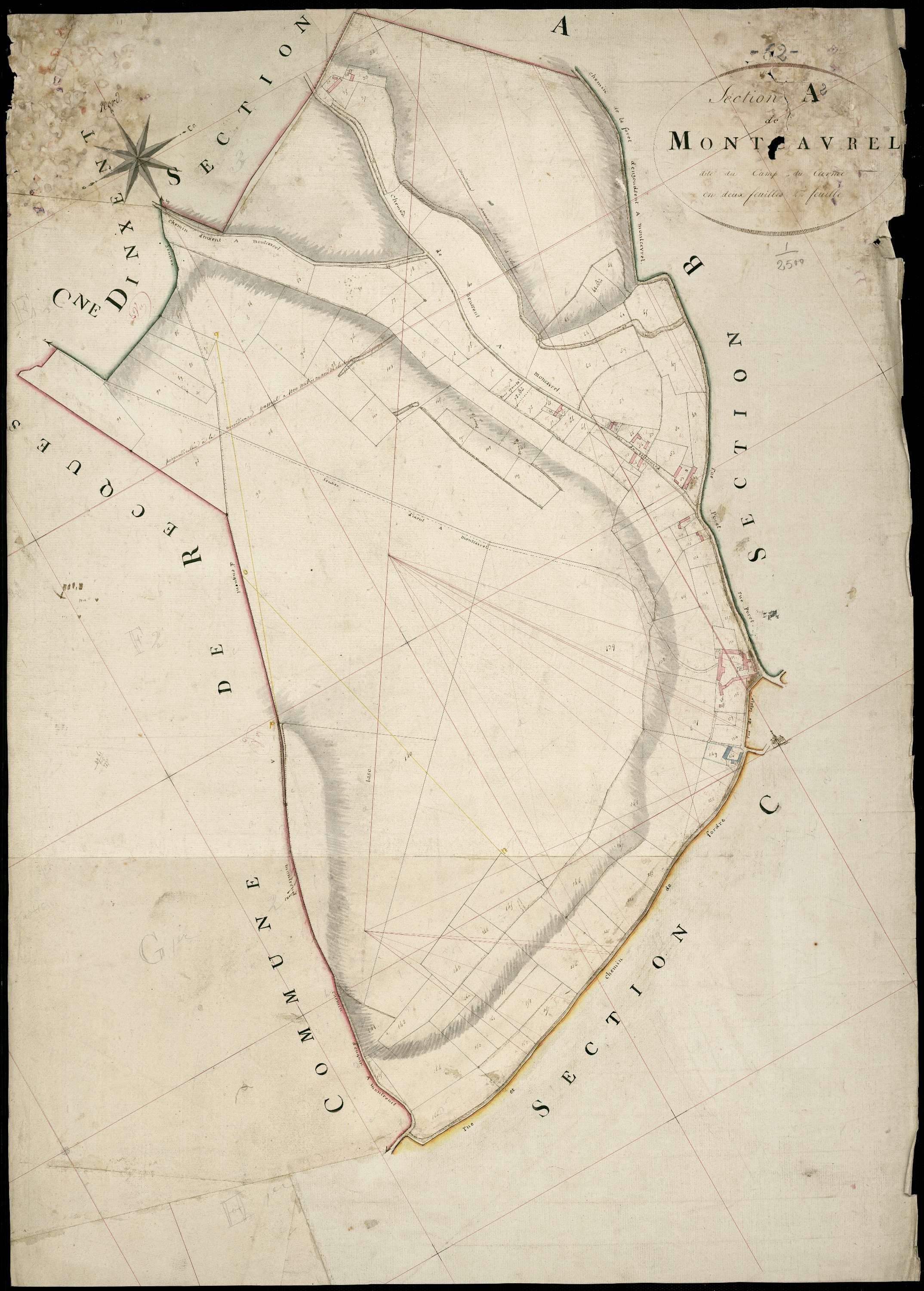 Montcavrel - Section A, 2e feuille