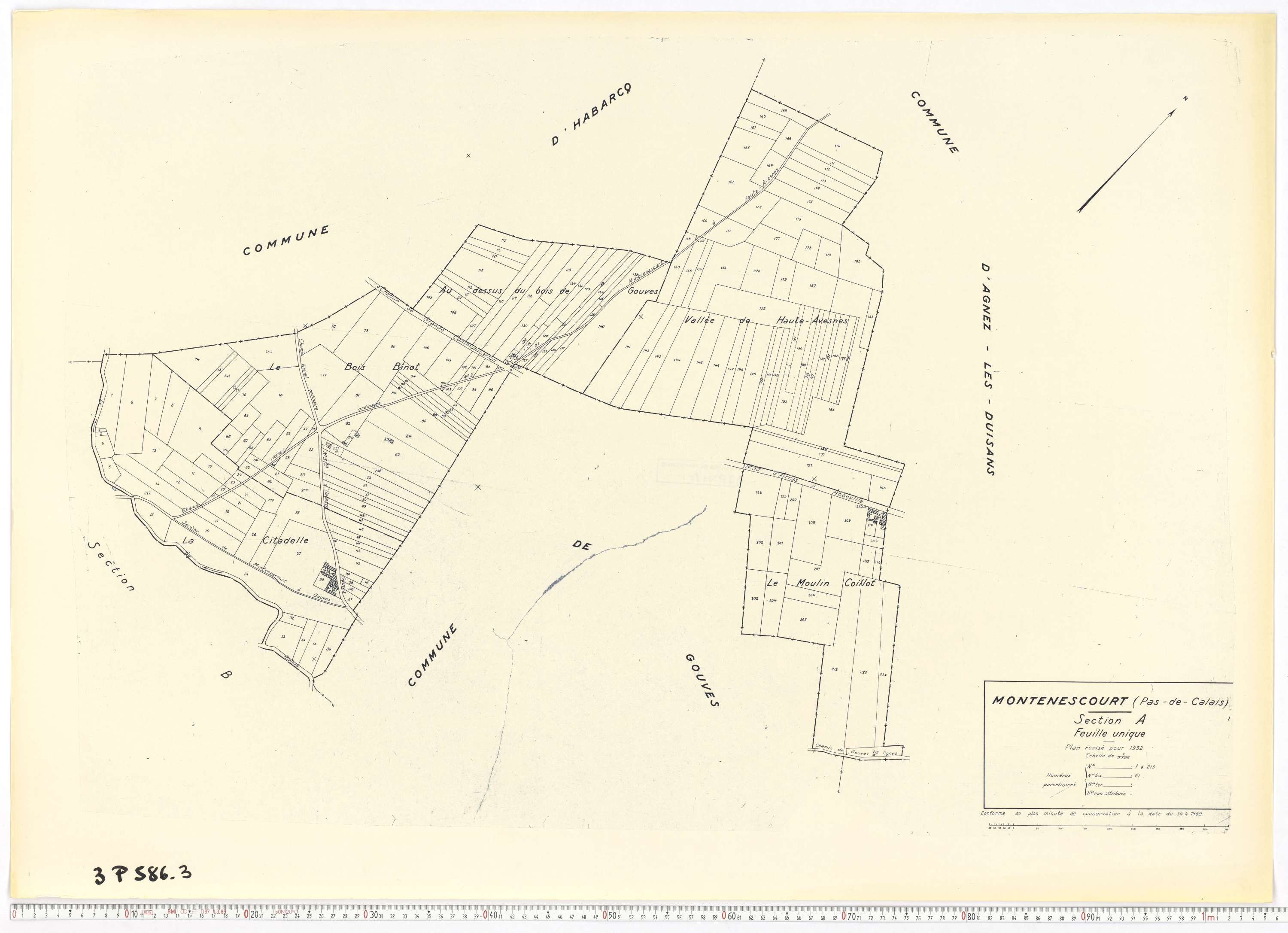 Montenescourt - Section A.