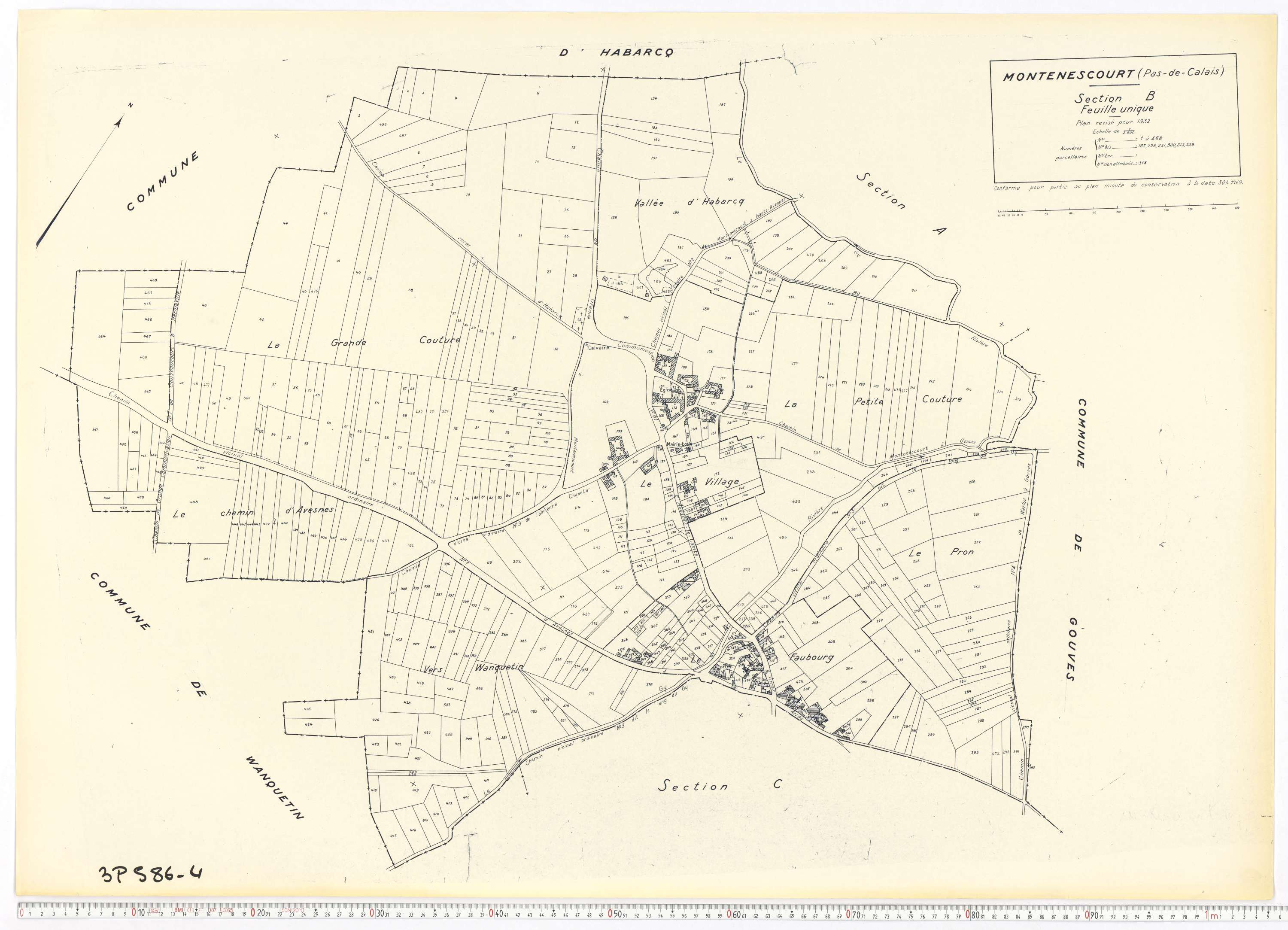 Montenescourt - Section B.