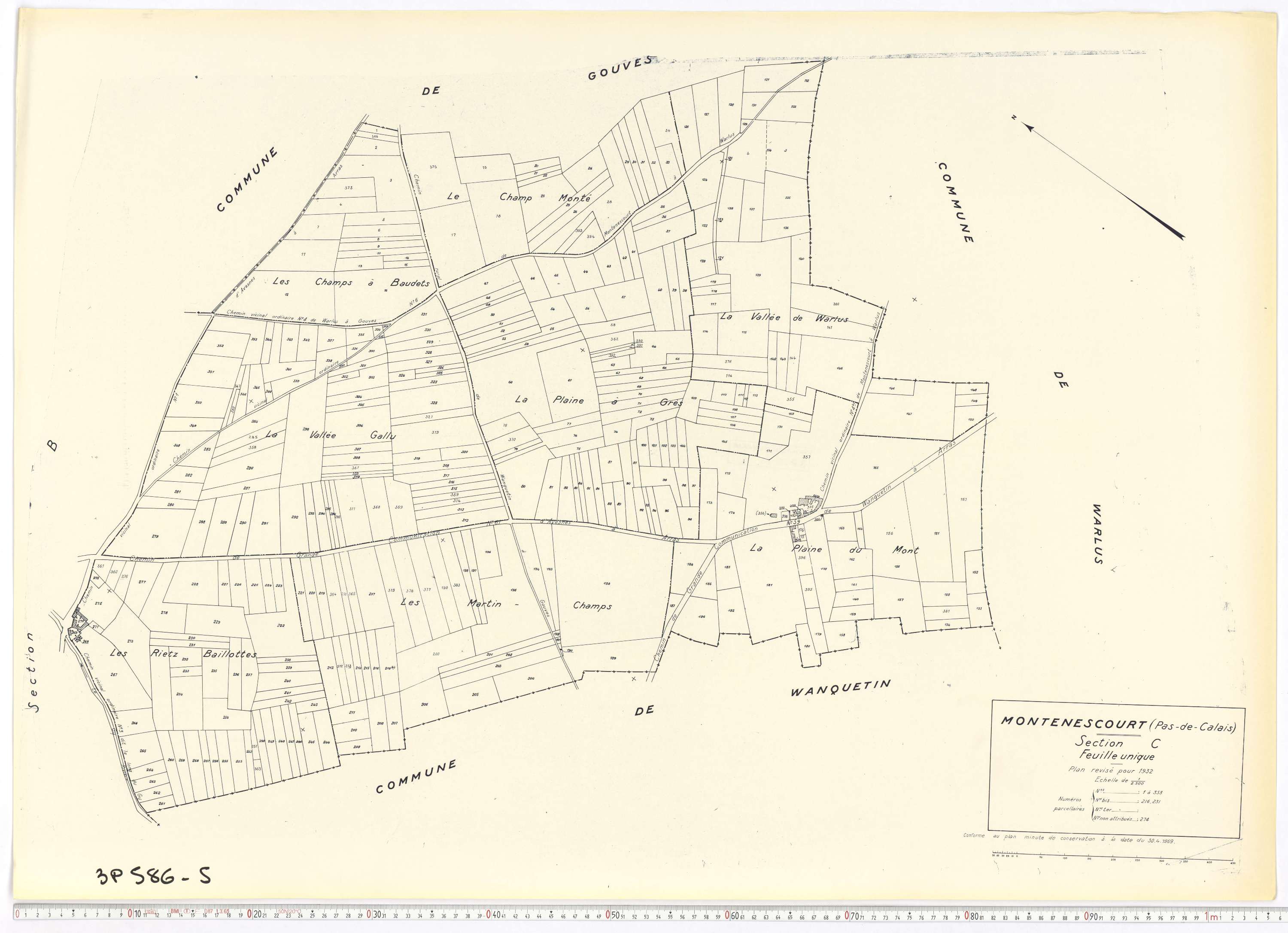 Montenescourt - Section C.