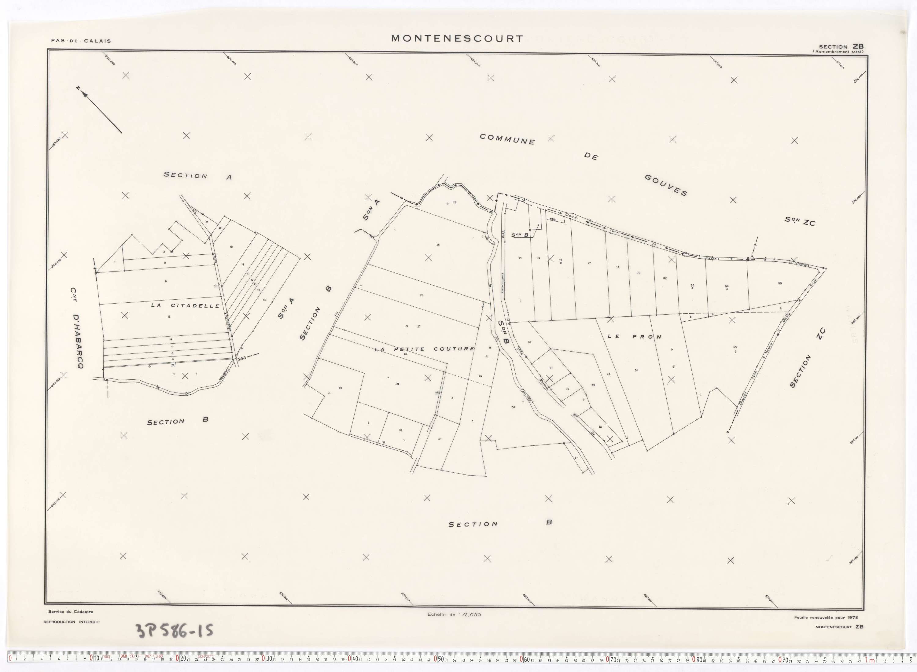Montenescourt - Section ZB.