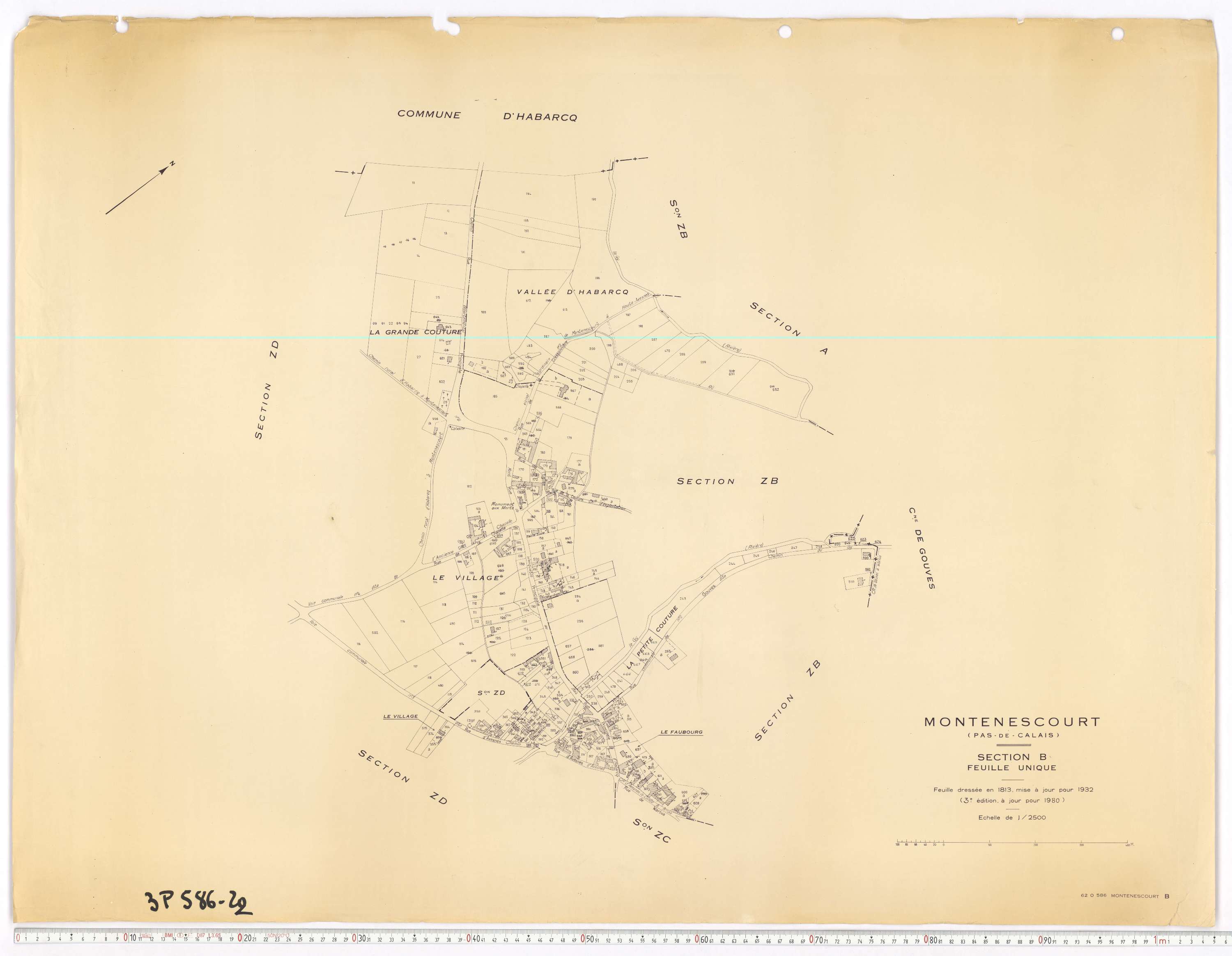 Montenescourt - Section B.