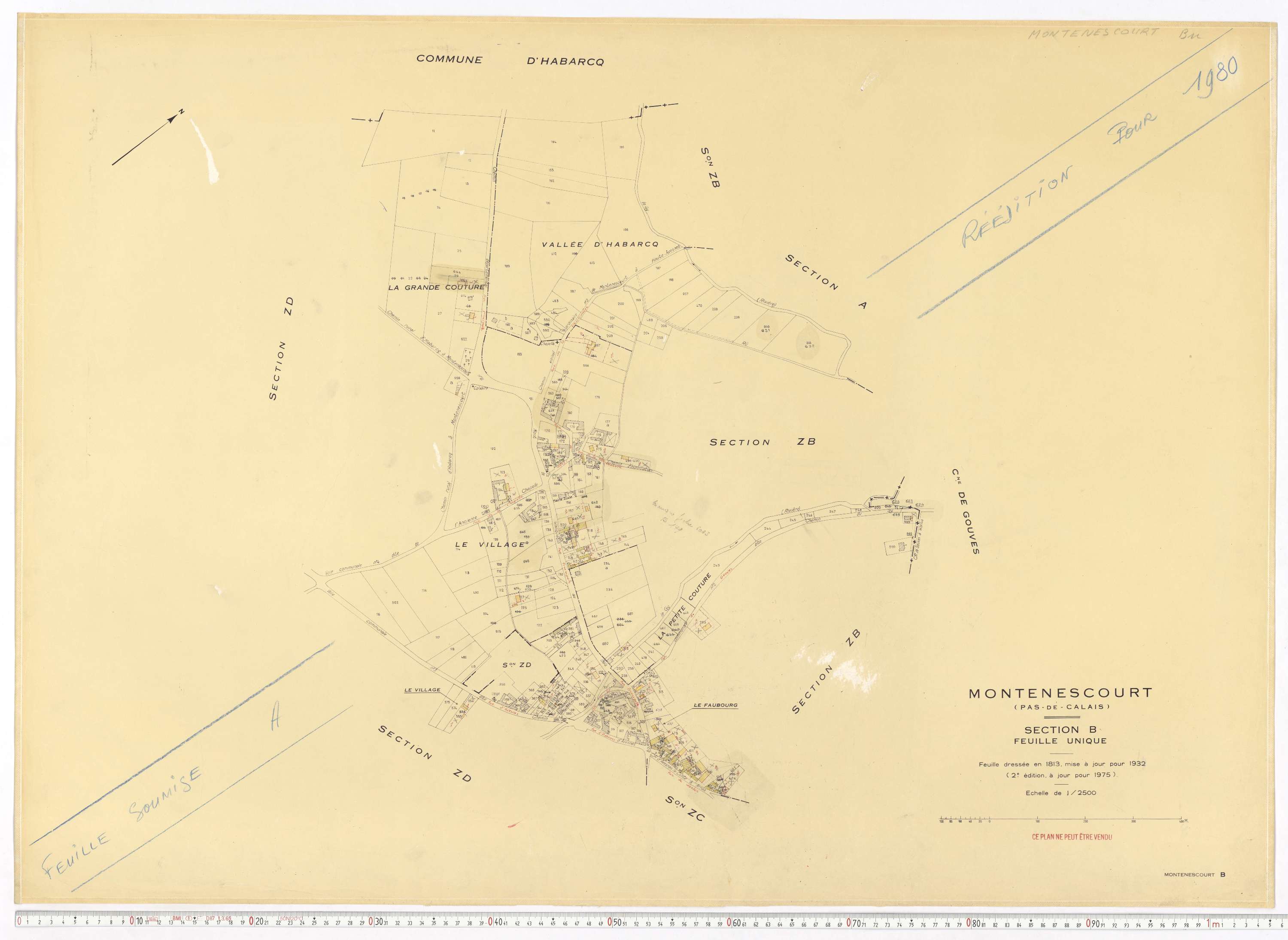 Montenescourt - Section B.