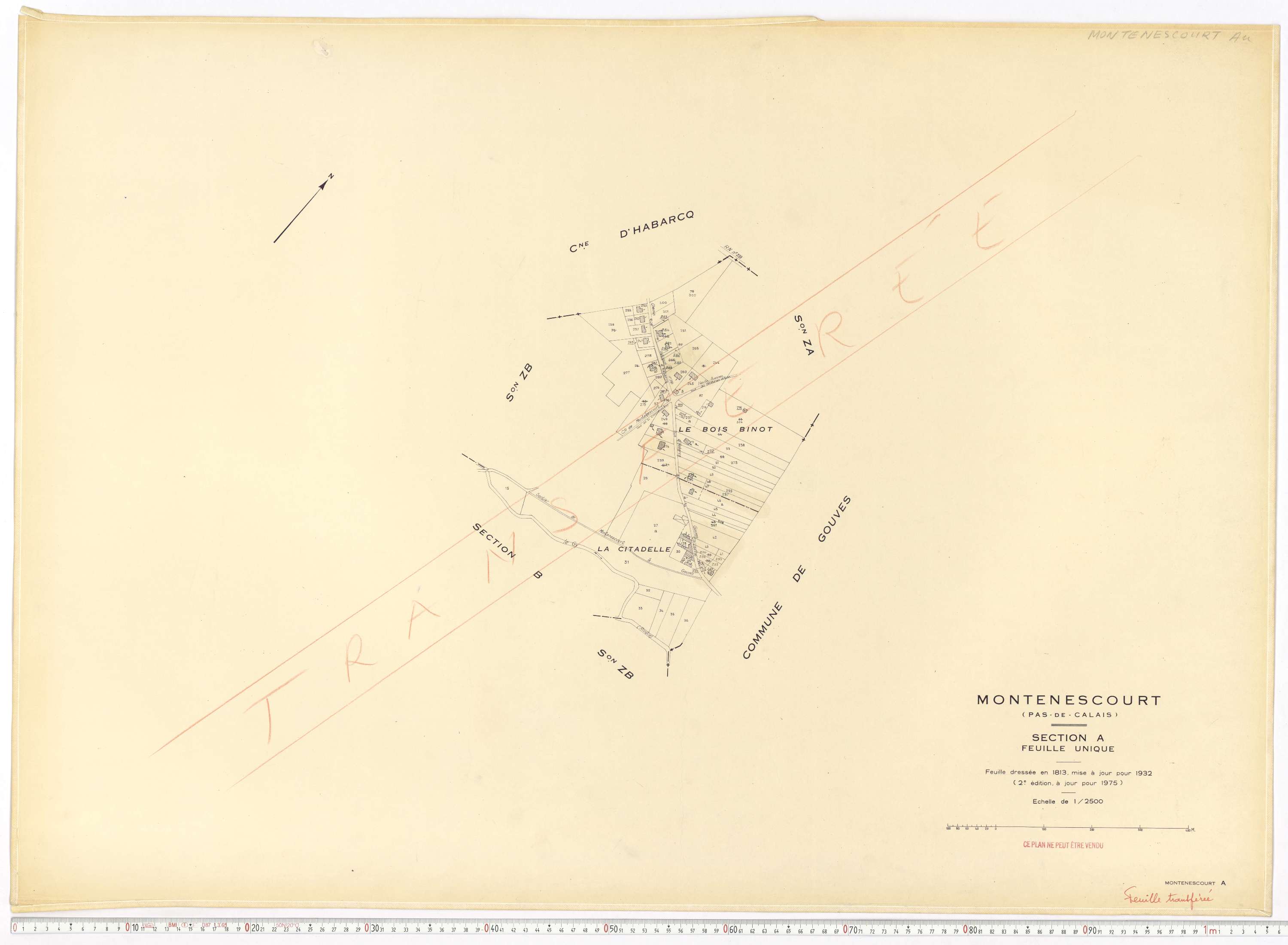 Montenescourt - Section A.