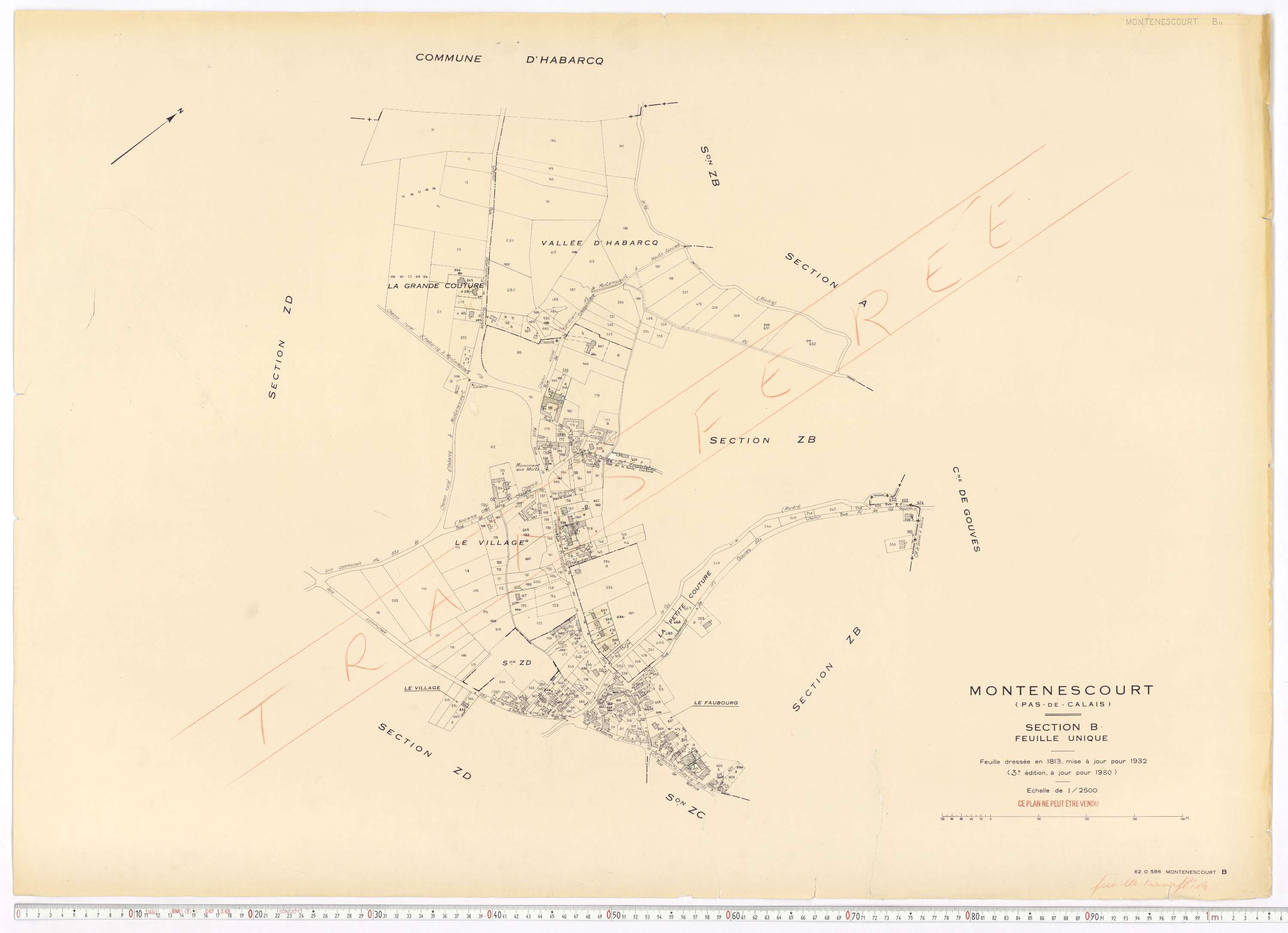 Montenescourt - Section B.