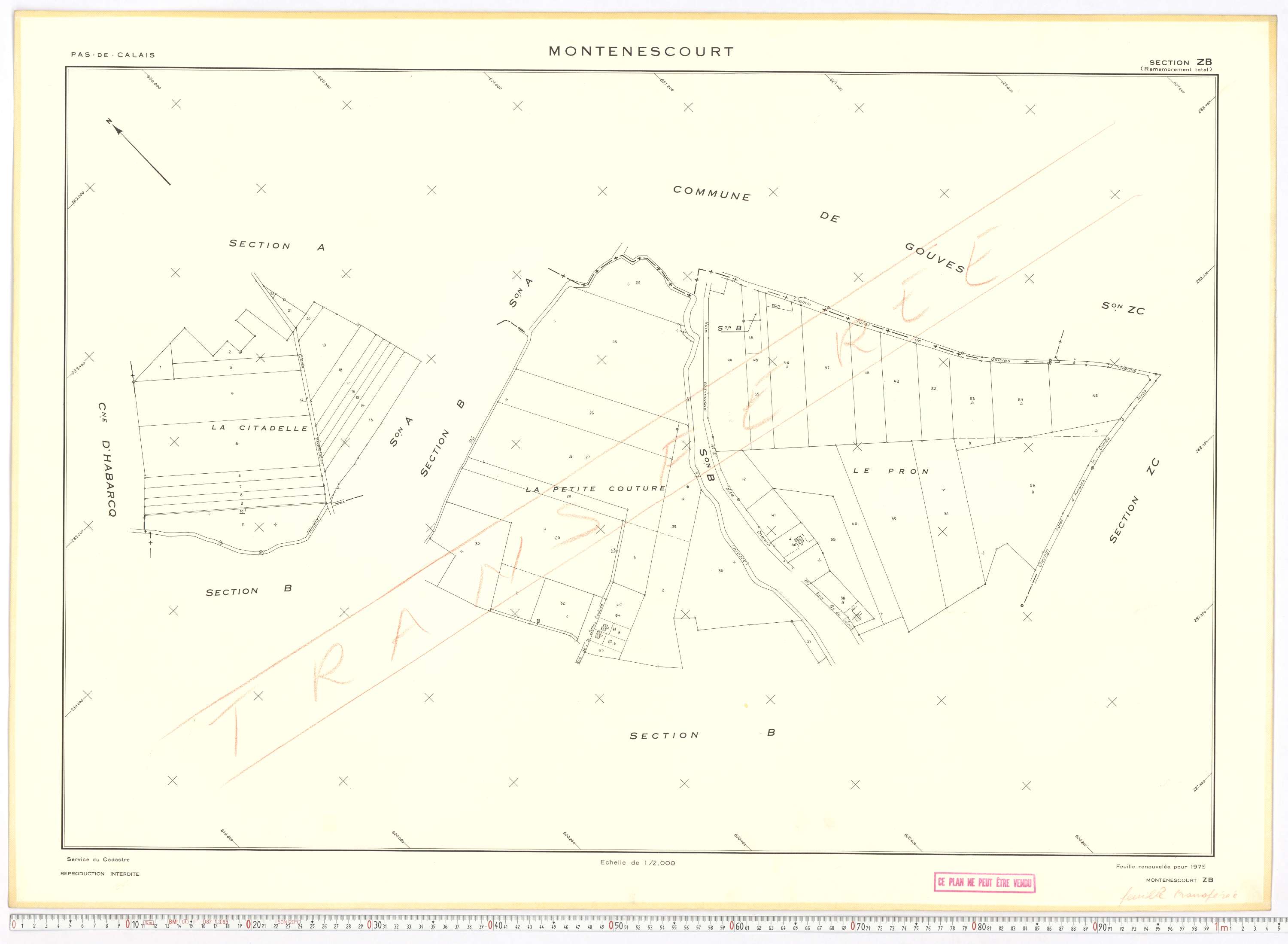 Montenescourt - Section ZB.