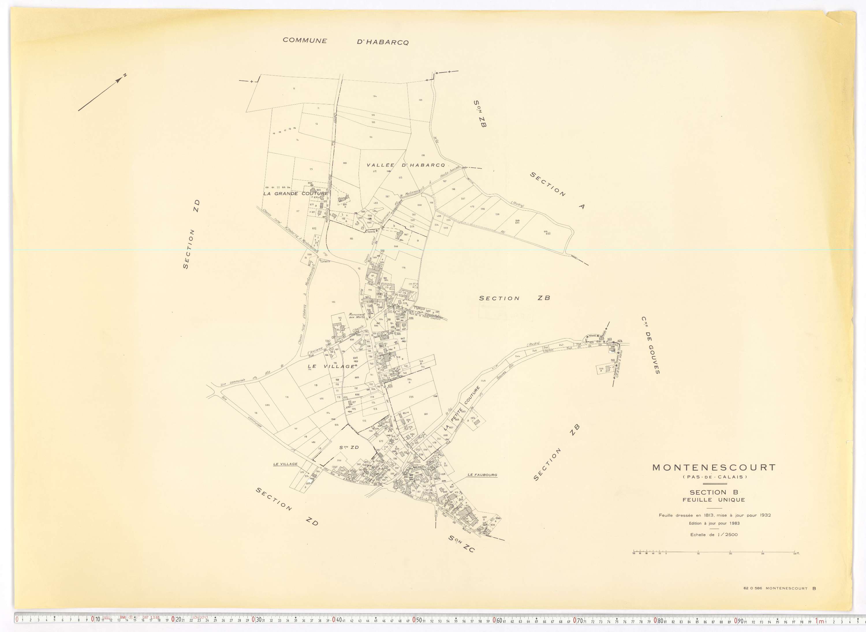 Montenescourt - Section B.
