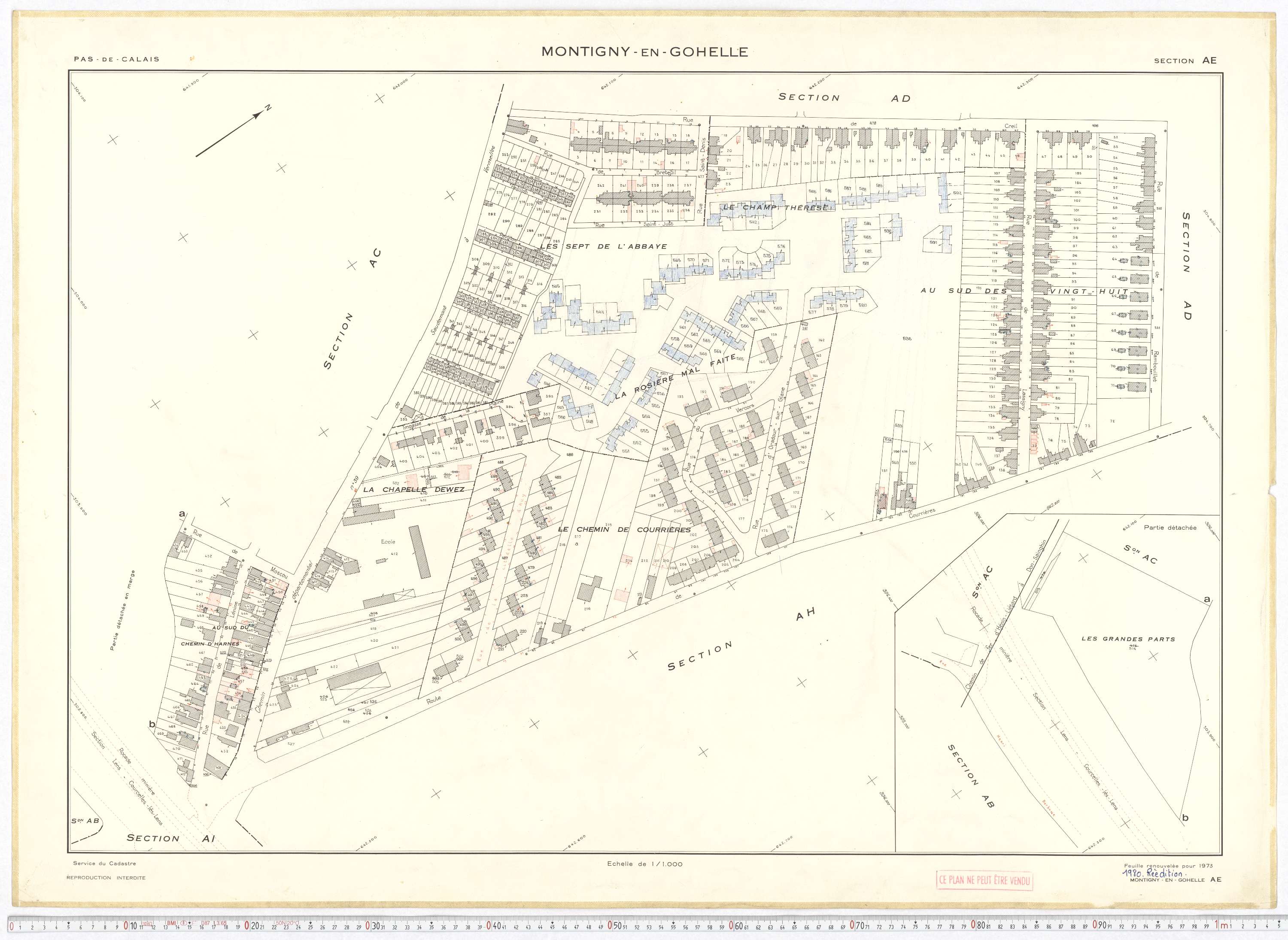 Montigny-en-Gohelle - Section AE.