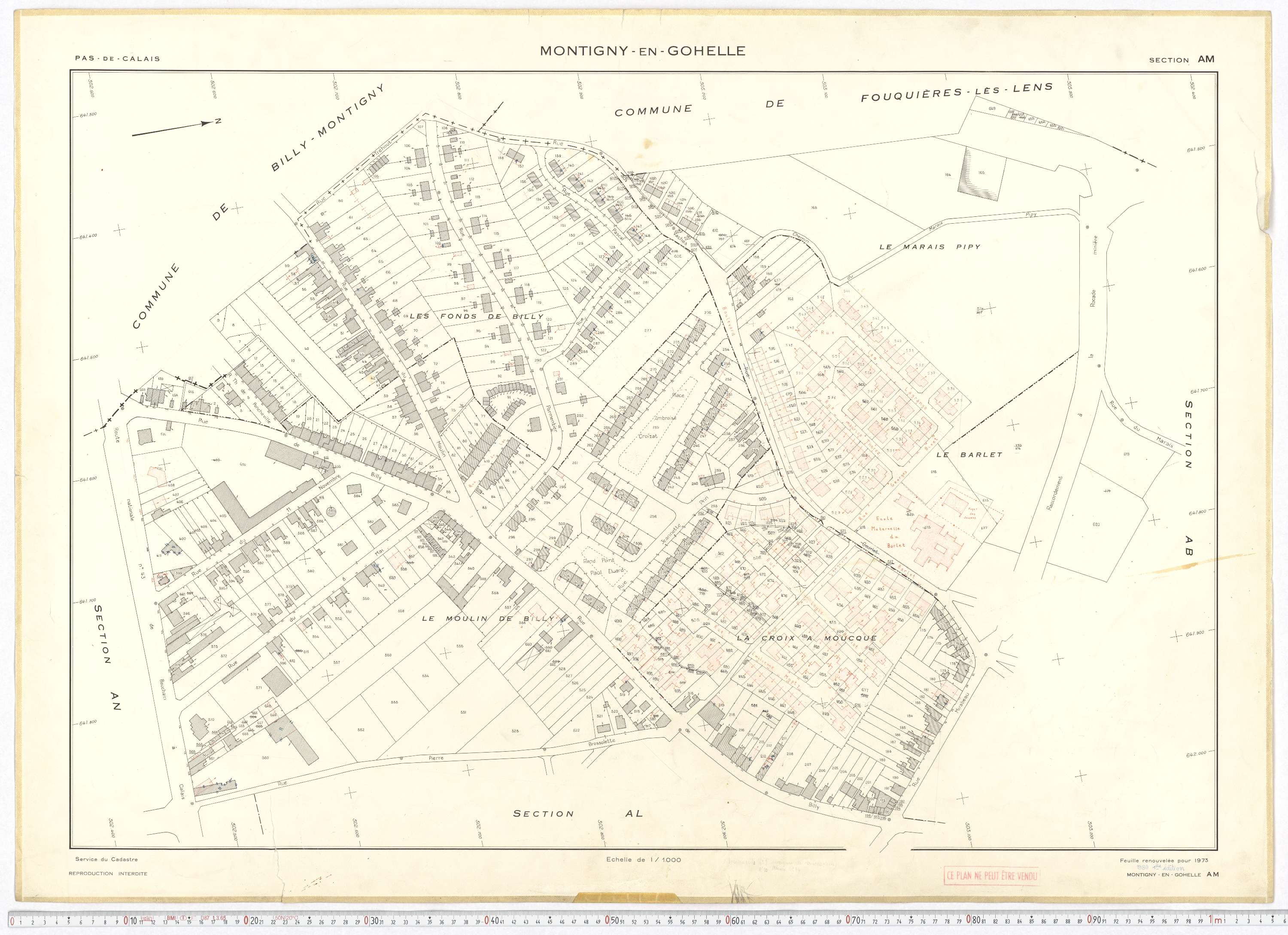 Montigny-en-Gohelle - Section AM.