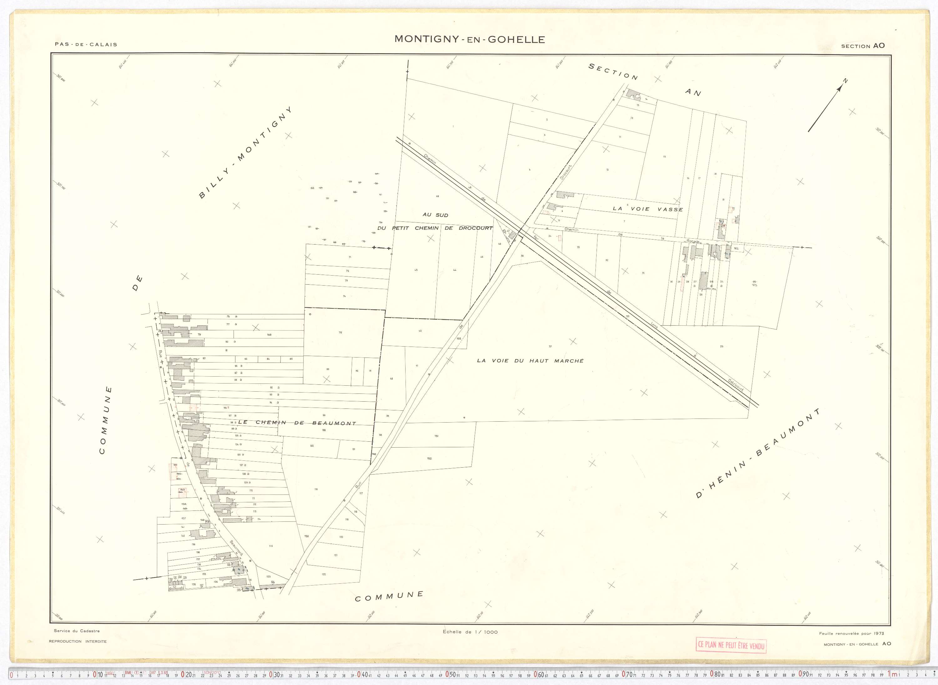 Montigny-en-Gohelle - Section AO.