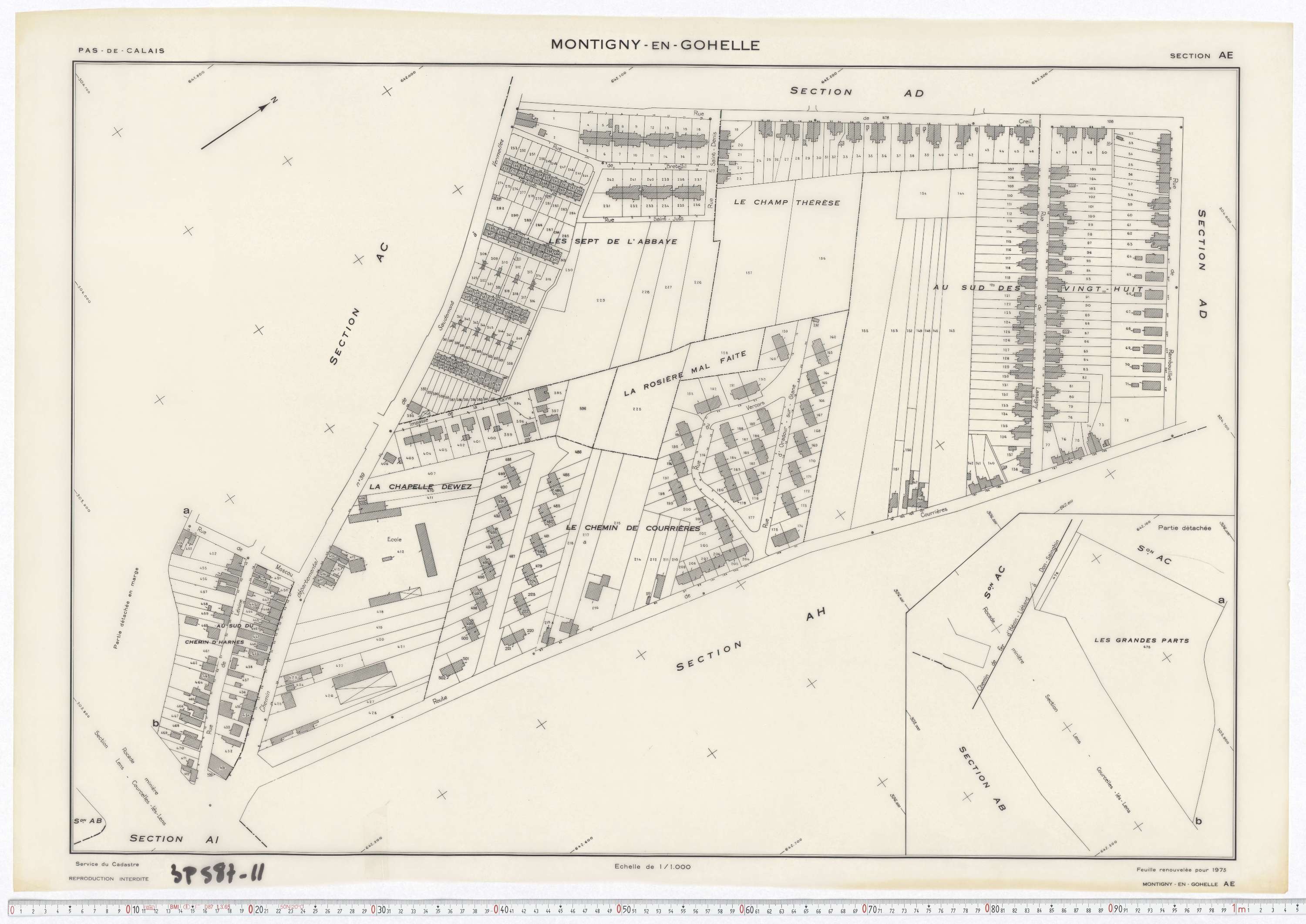 Montigny-en-Gohelle - Section AE.
