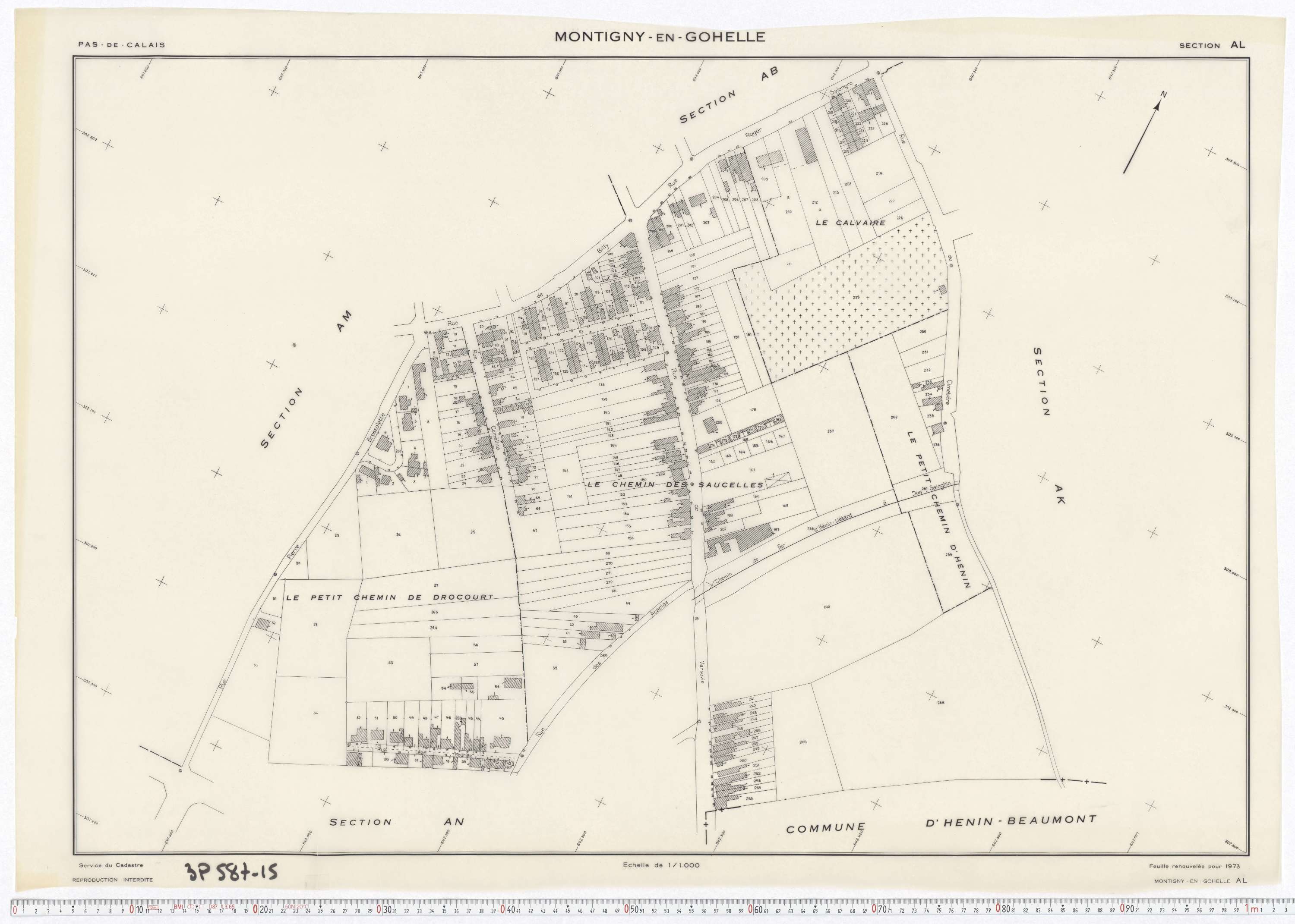 Montigny-en-Gohelle - Section AL.