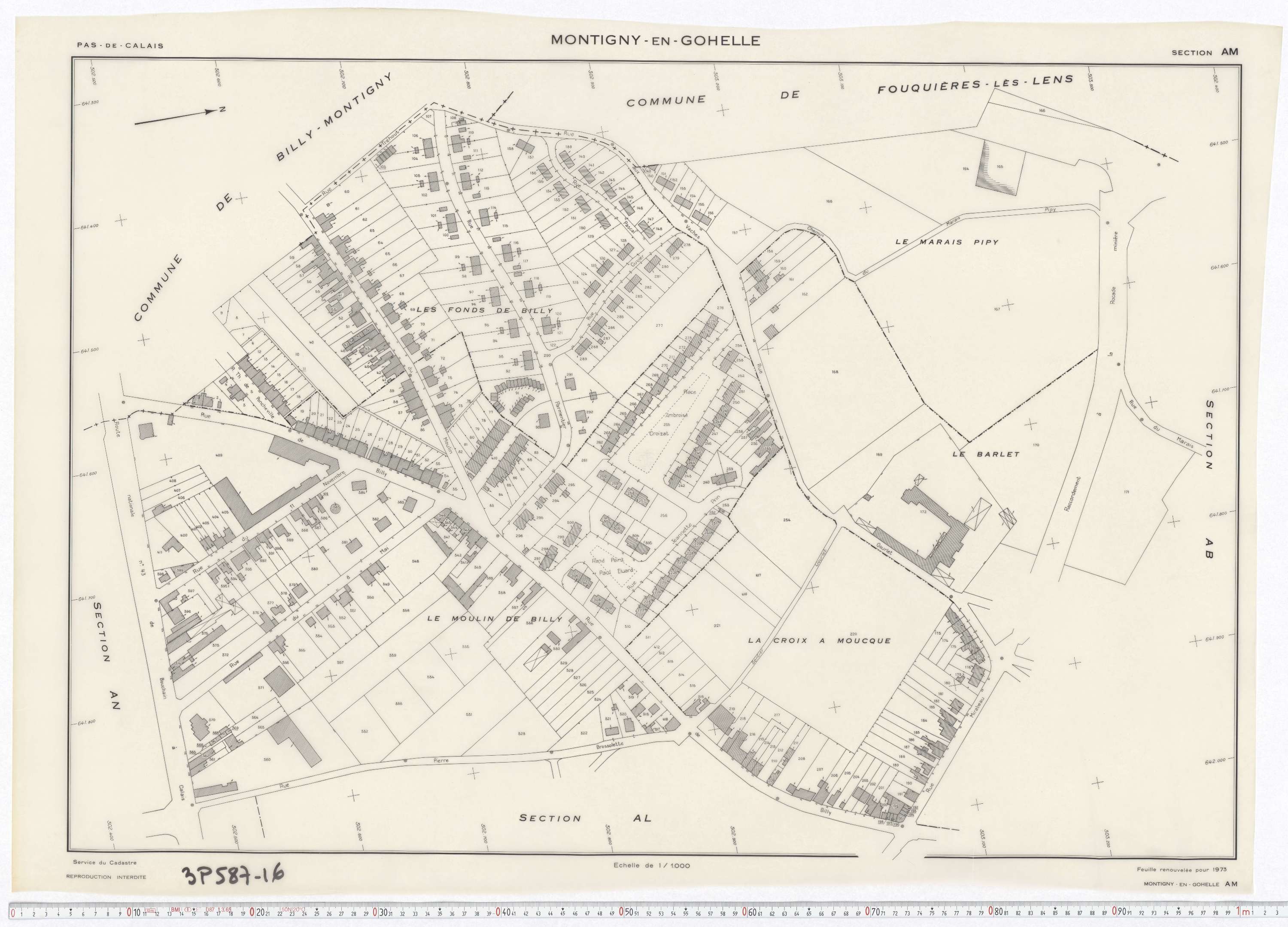 Montigny-en-Gohelle - Section AM.
